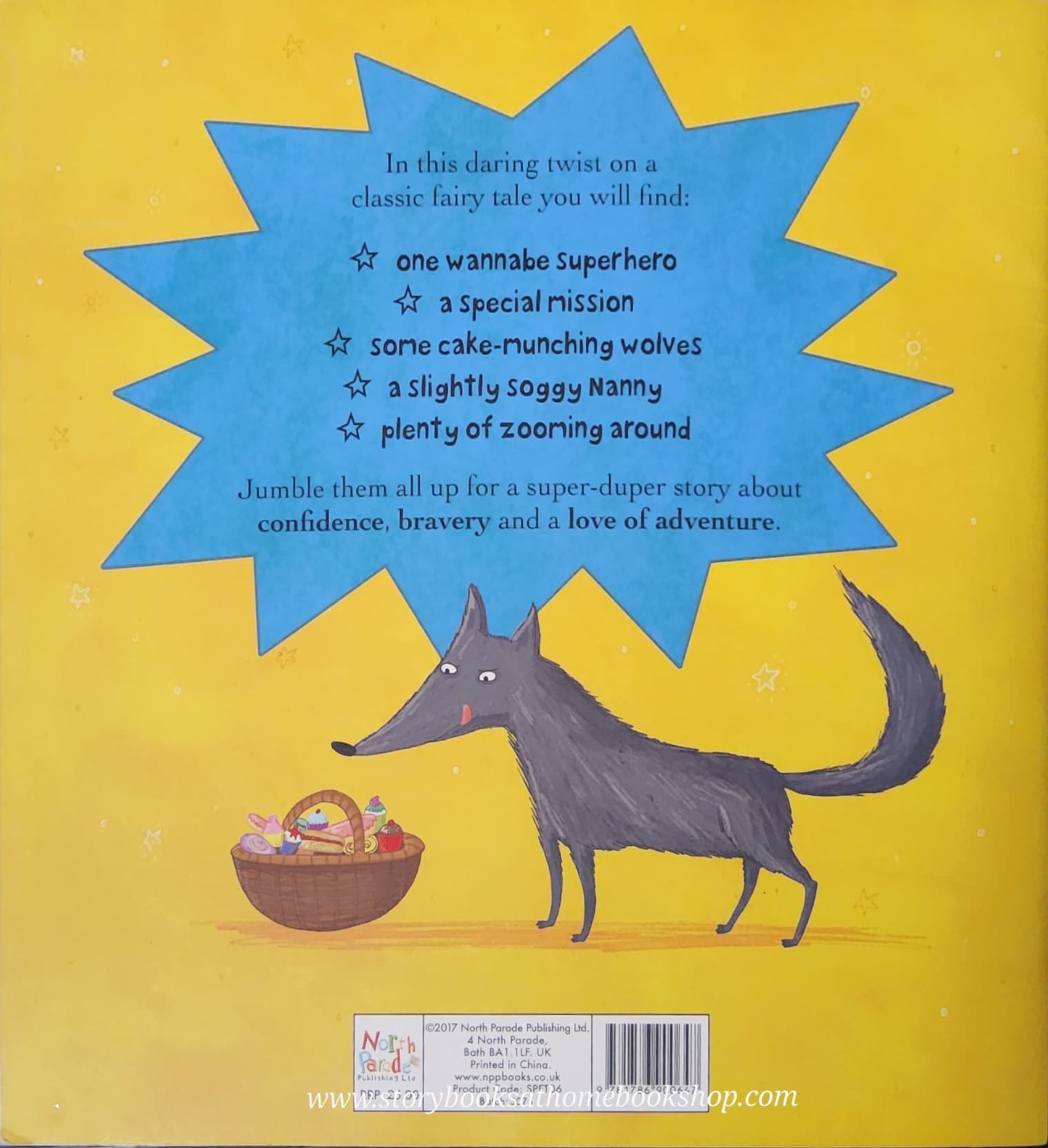 หนังสือนิทานปกอ่อน** 🍅🍓SUPER RED RIDING HOOD BY GEMMA CARY ♥️♥️