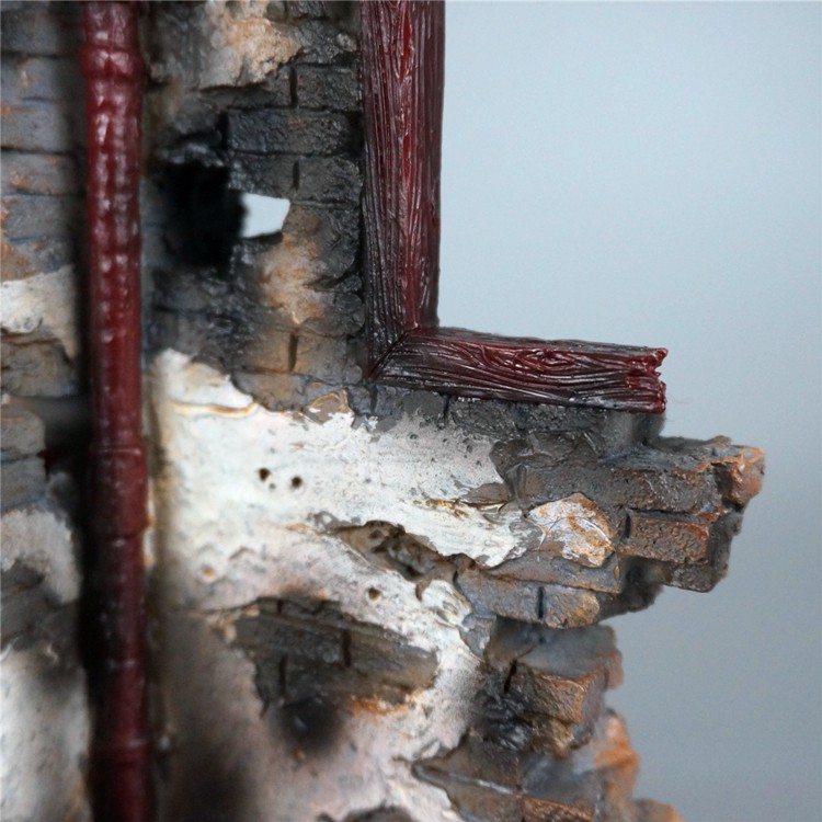 Diorama 1/12 งานฉากไดโอราม่า ฉากซากกำแพง