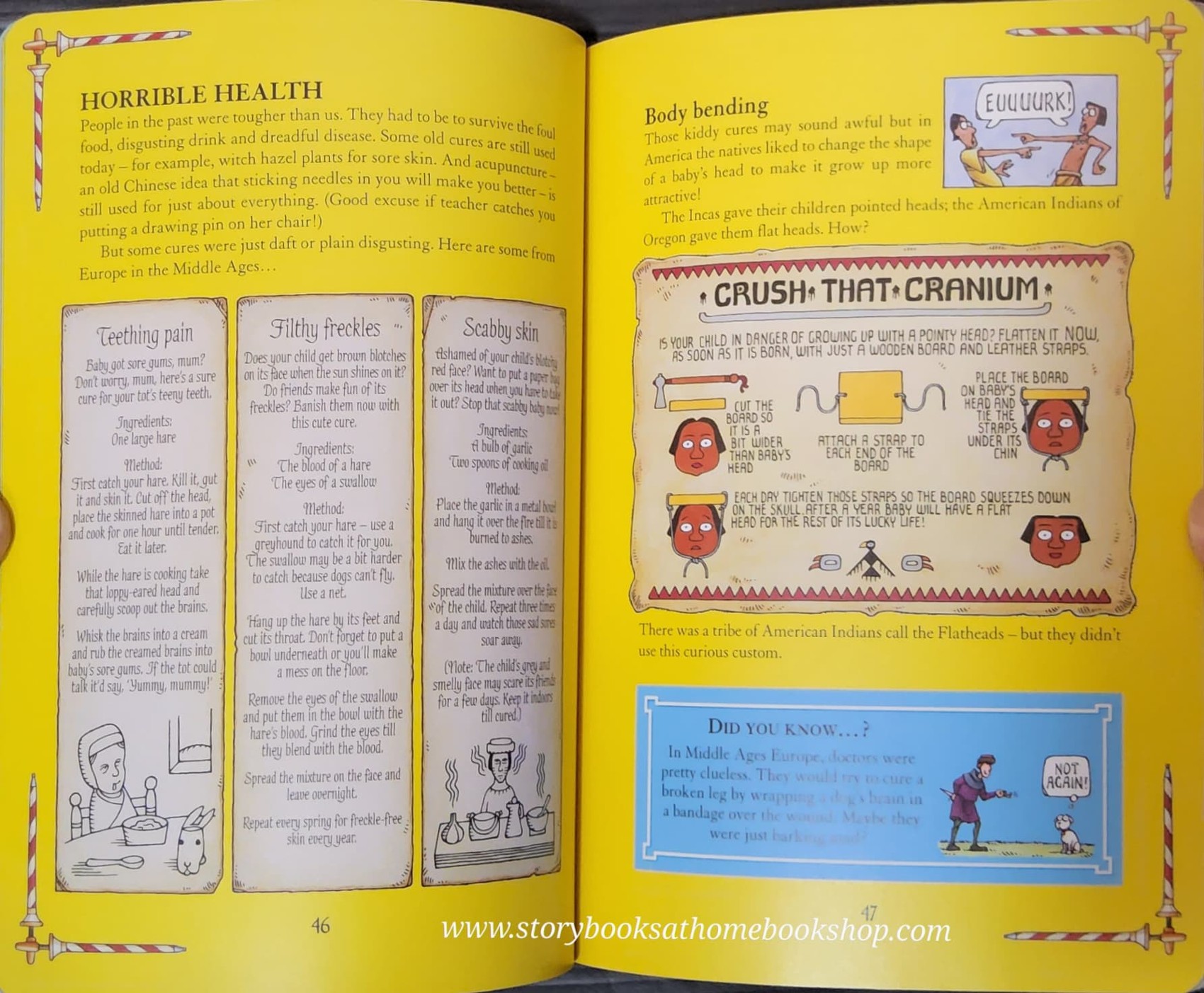 วรรณกรรมเยาวชน ความรู้** 🍅🍅HORRIBLE HISTORIES: HANDBOOKS THE HORRIBLE HISTORY OF THE WORLD