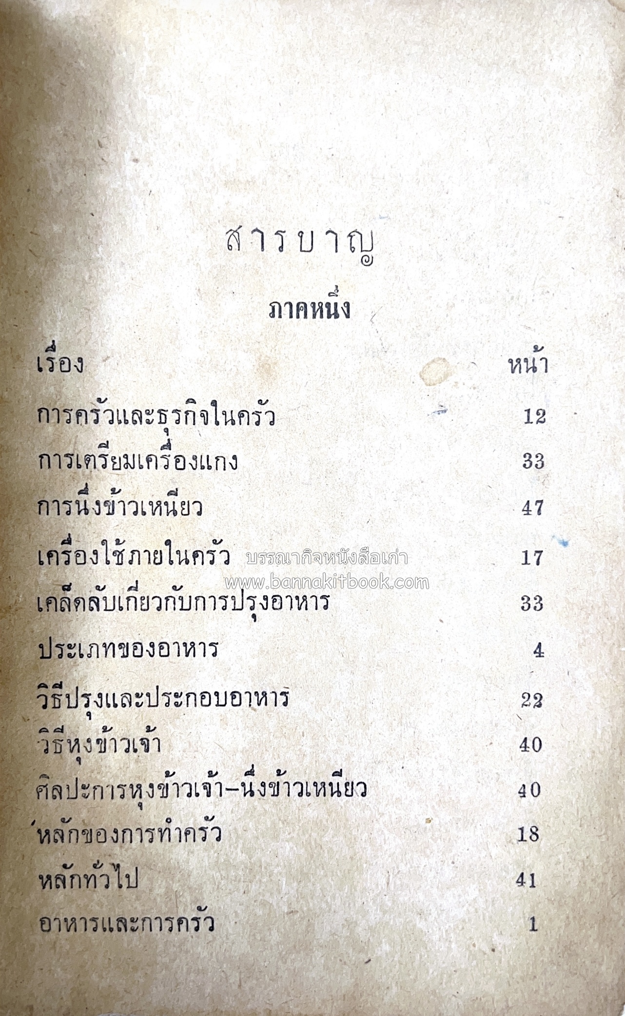 ตำรากับข้าว อาหารไทยตำหรับชาววัง โดย : กิ่งดาว ลูกสาวชาววัง.