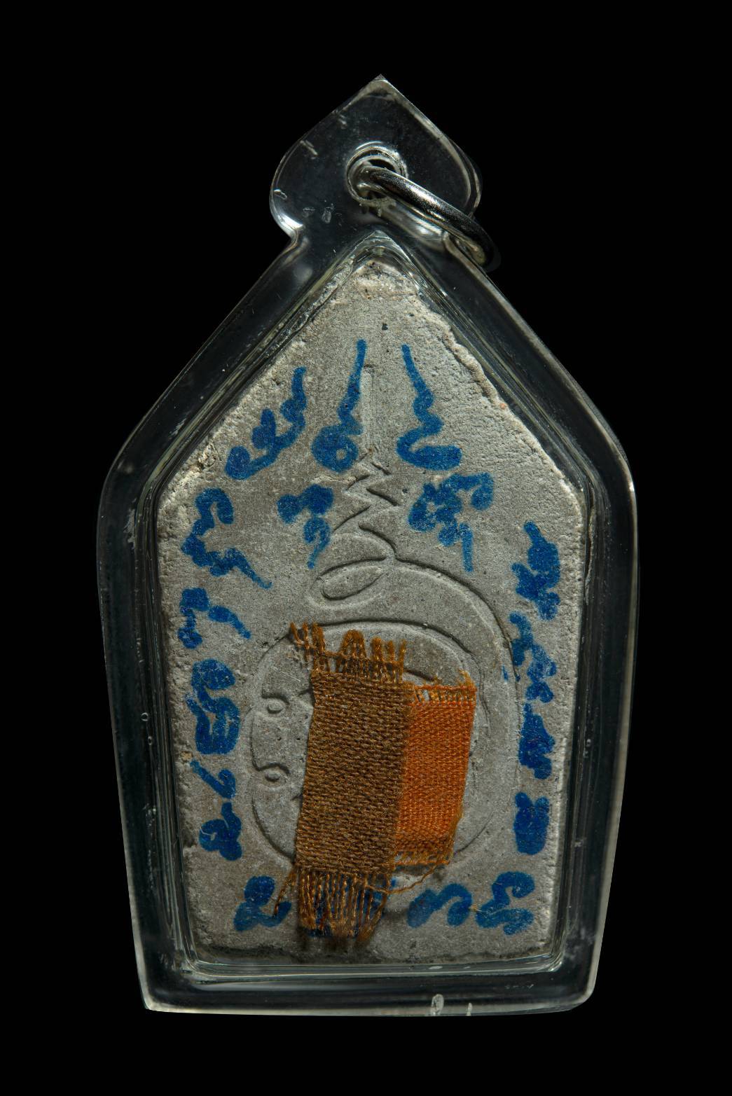 พระขุนแผนออกศึก พิมพ์สมาธิ รุ่นหนึ่งในแผ่นดิน วัดหลักเมืองพัฒนาราม ปี 2541