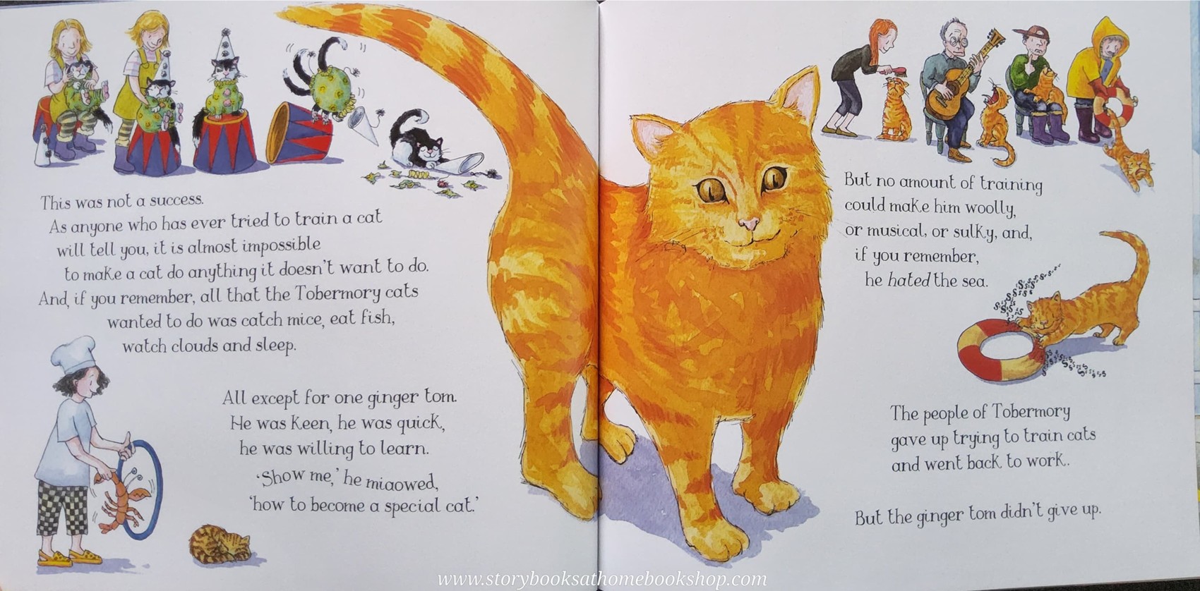 หนังสือนิทานปกอ่อน** 🍅THE TOBERMORY CAT BY DEBI GLIORI