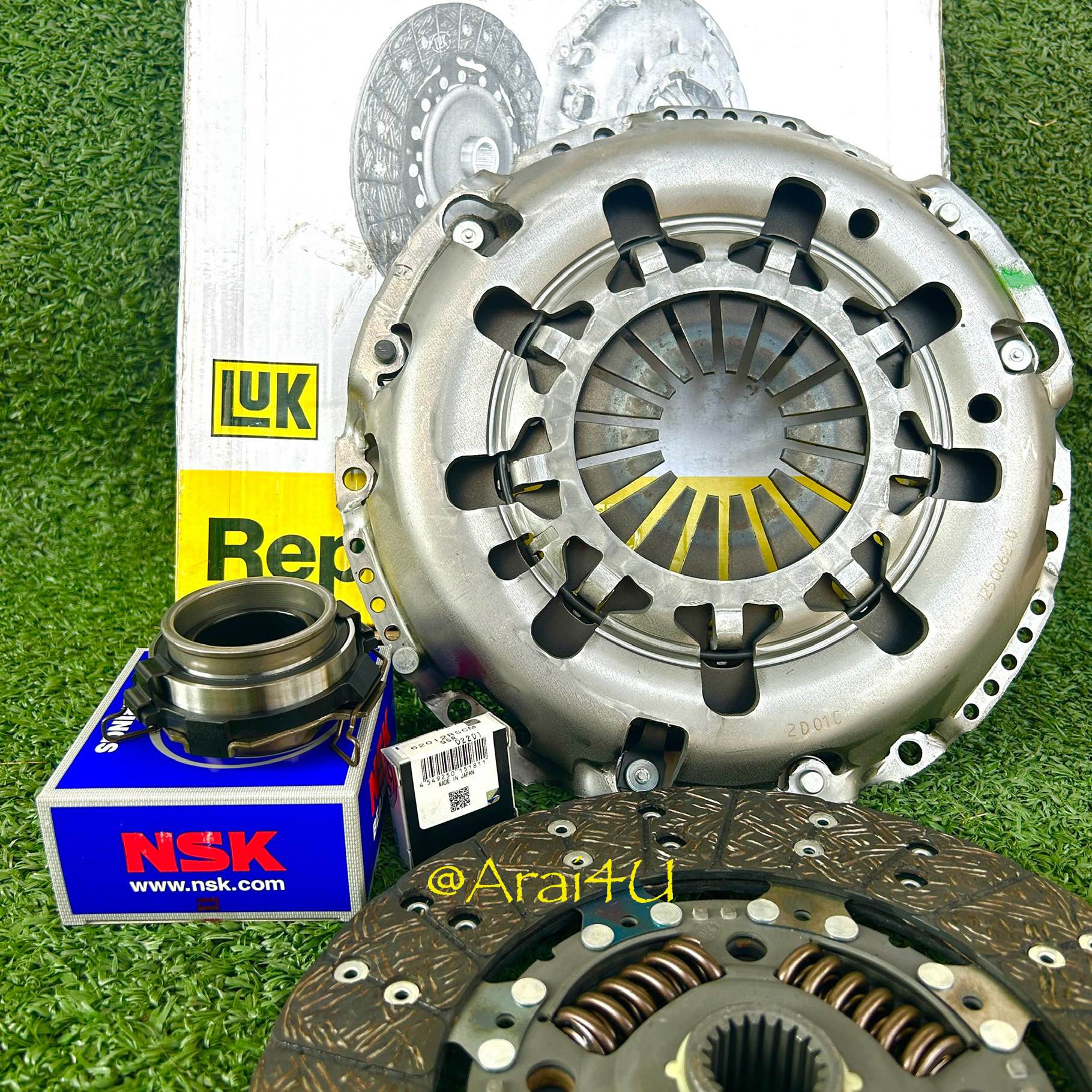 ชุดยกคลัช TOYOTA VIGO,FORTUNER,COMMUTER เครื่องเบนซิน 2.7 (2TR)