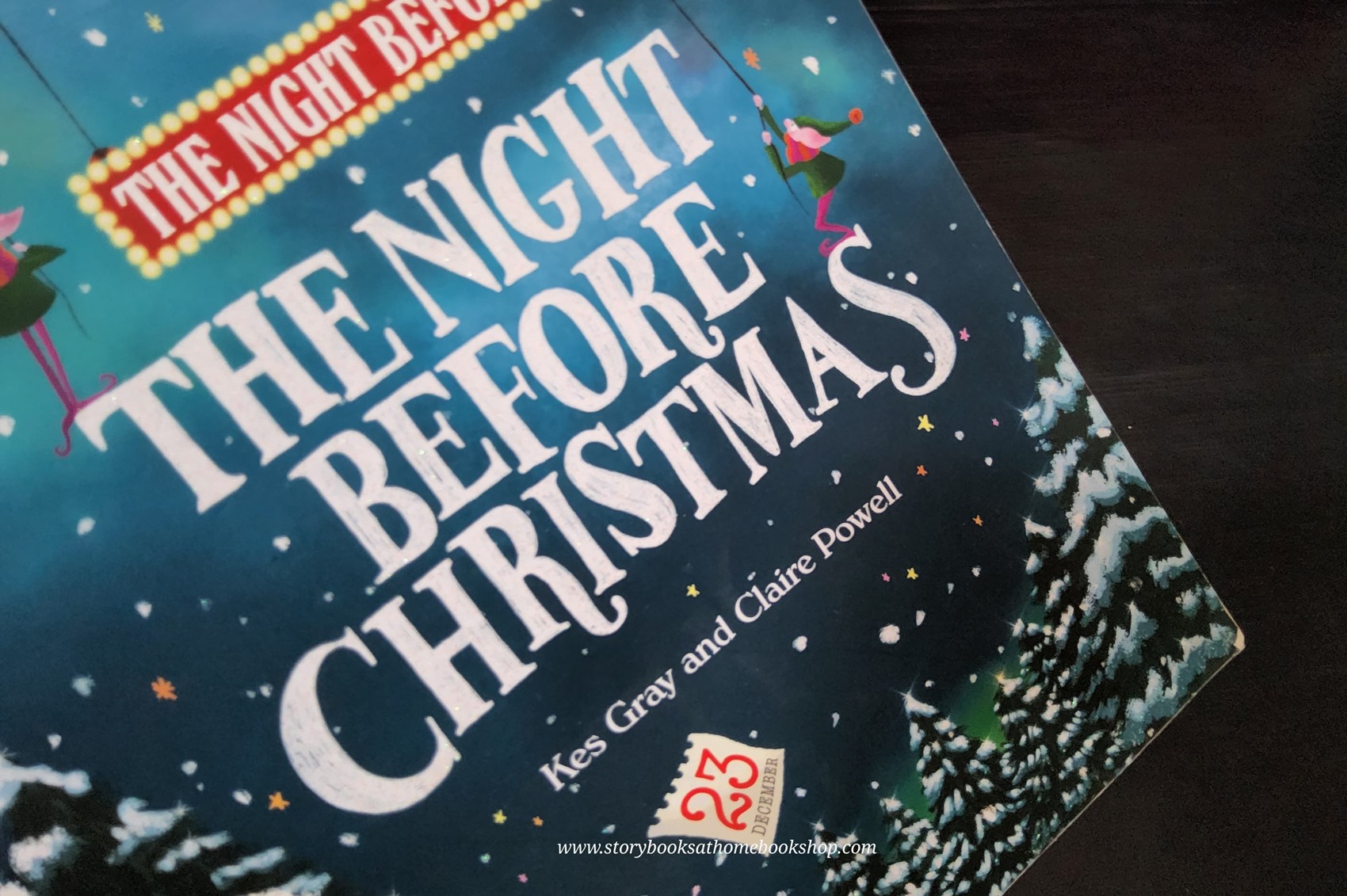 หนังสือนิทานปกอ่อน** 🍅🍓THE NIGHT BEFORE CHRISTMAS BY KES GRAY AND CLAIRE POWELL