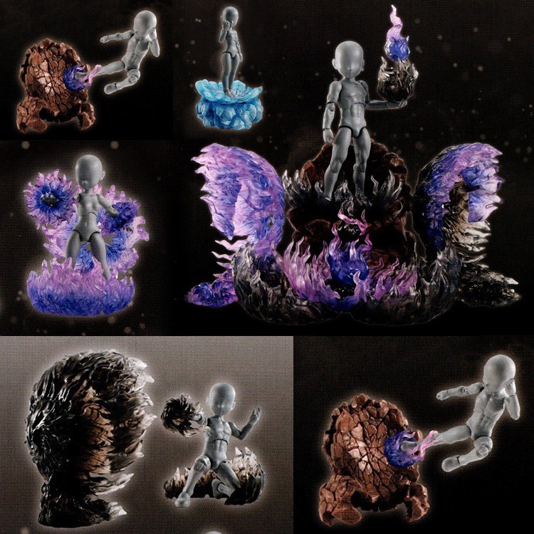 กาชาปอง เอฟเฟค ฟิกเกอร์ โมเดล รุ่น1.5 ของแท้ ญี่ปุ่น บันได Gashapon Special Effect BANDAI VER1.5