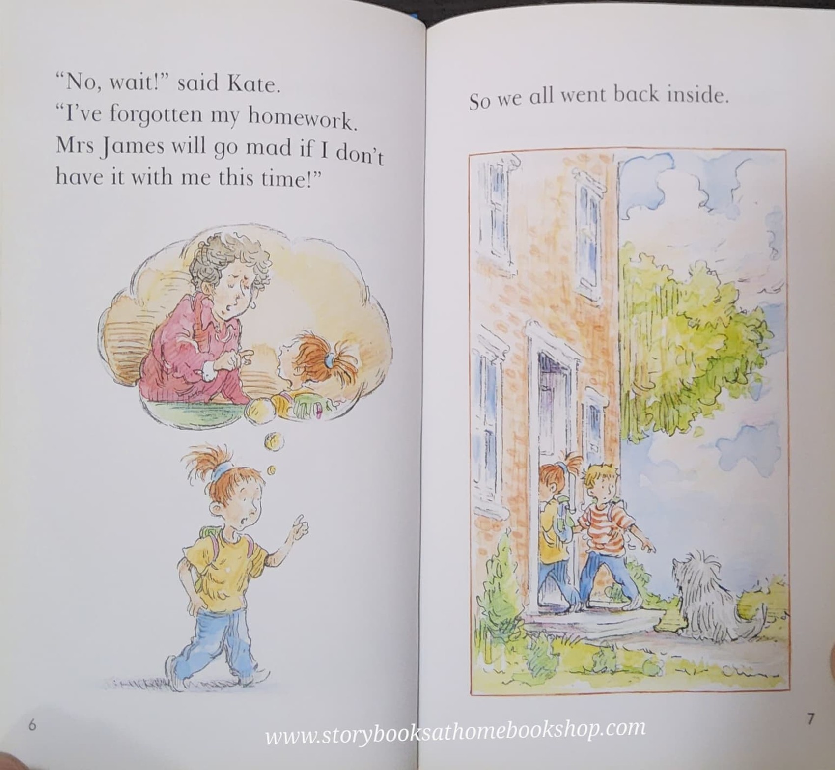 หนังสือนิทานปกแข็ง ** 🍅🍓READ WITH LADYBIRD:L3BOOK 1 THE GHOST HOUSE