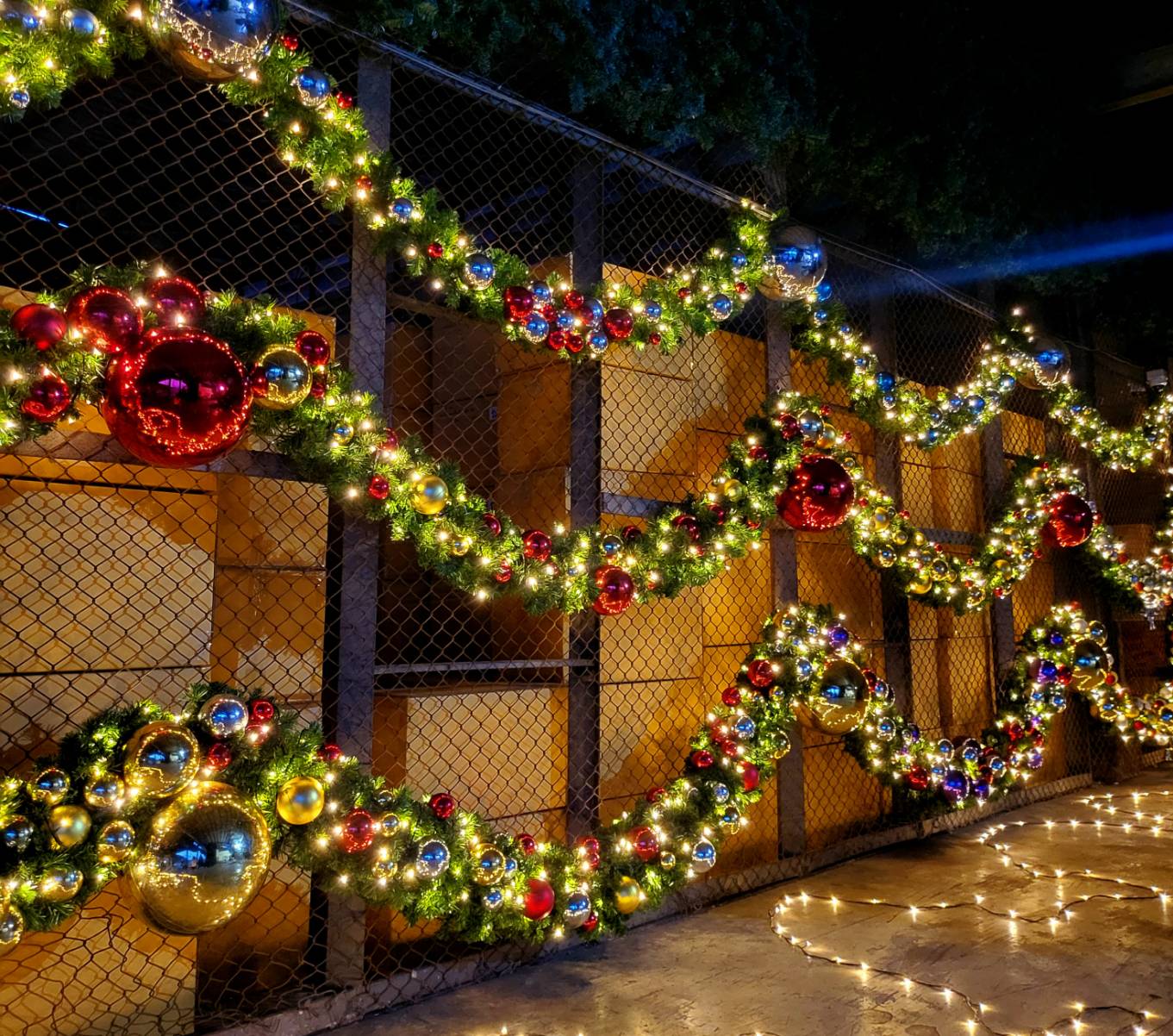 สายสนตกแต่งคริสต์มาสขนาดใหญ่ ราคา/ชิ้น ยาว มาตราฐาน2.7เมตร