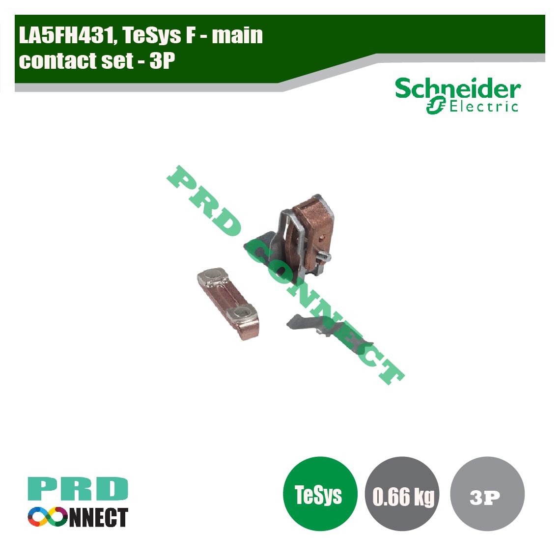 LA5FH431, TeSys F - main contact set - 3P