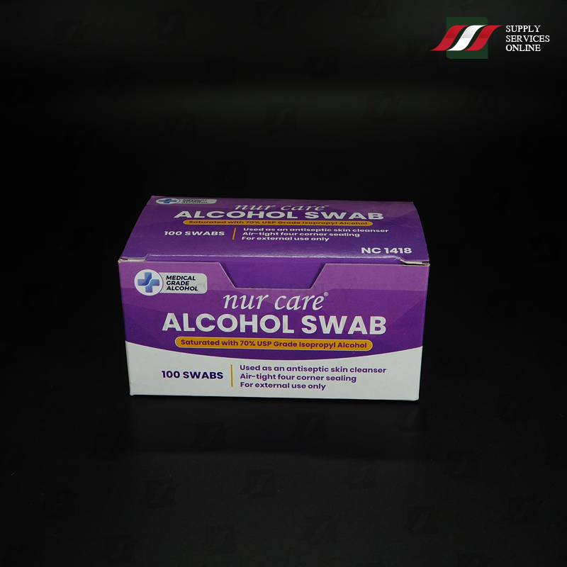 Isopropyl Alcohol 70% แผ่นแอลกอฮอล์ส สำหรับทางการแพทย์ เหมาะทำความสะอาดก่อนเจาะเลือด