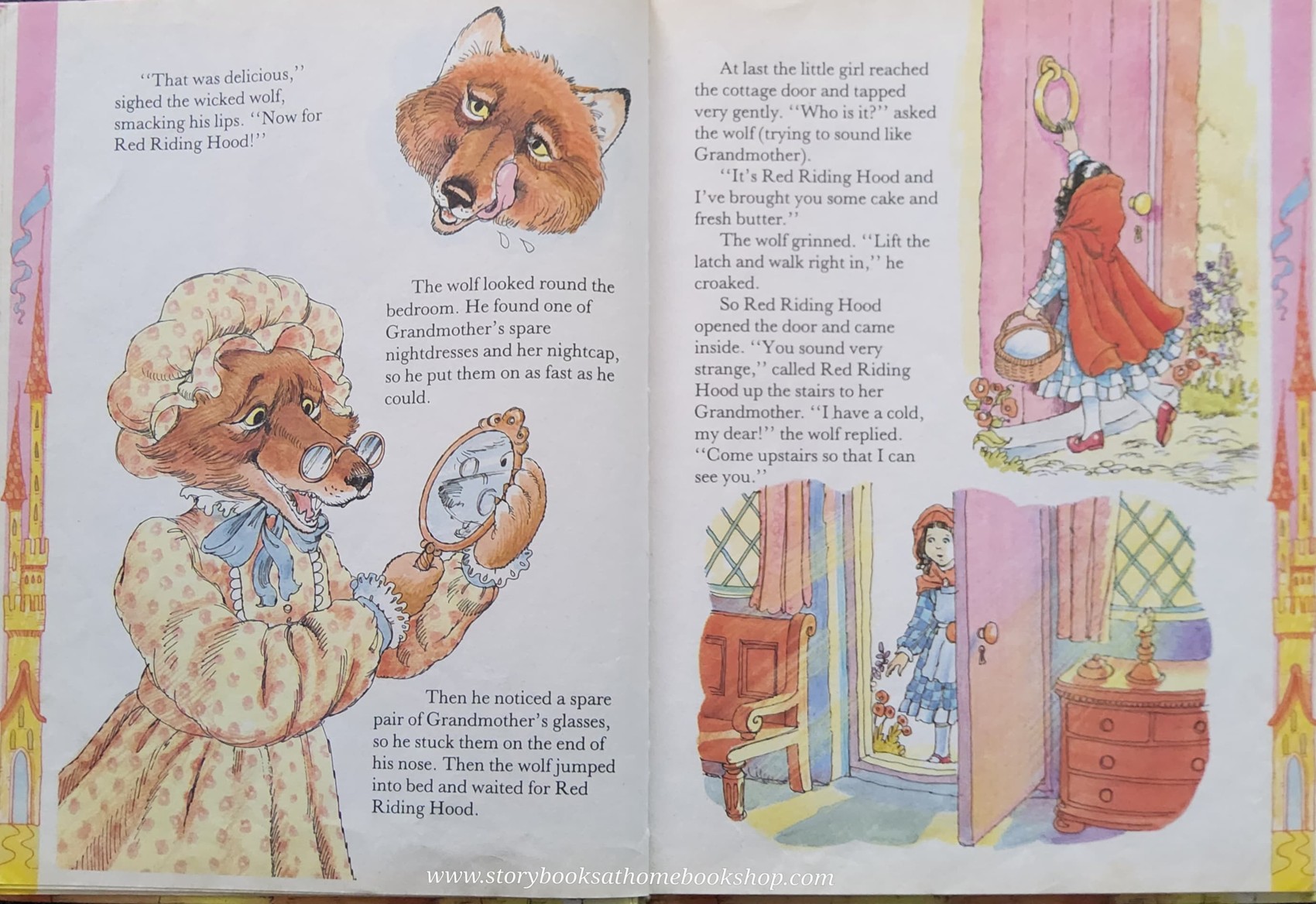 หนังสือนิทานปกแข็ง** 🍅🍅A TREASURY OF FAIRY TALES AND NURESERY RHYMES