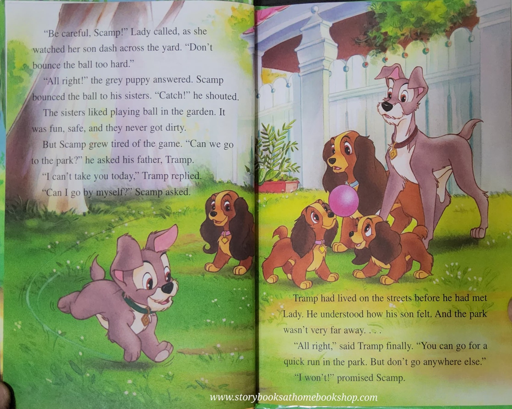 หนังสือนิทานปกแข็ง ** 🍅🍓DISNEY OUR HERO,SCAMP