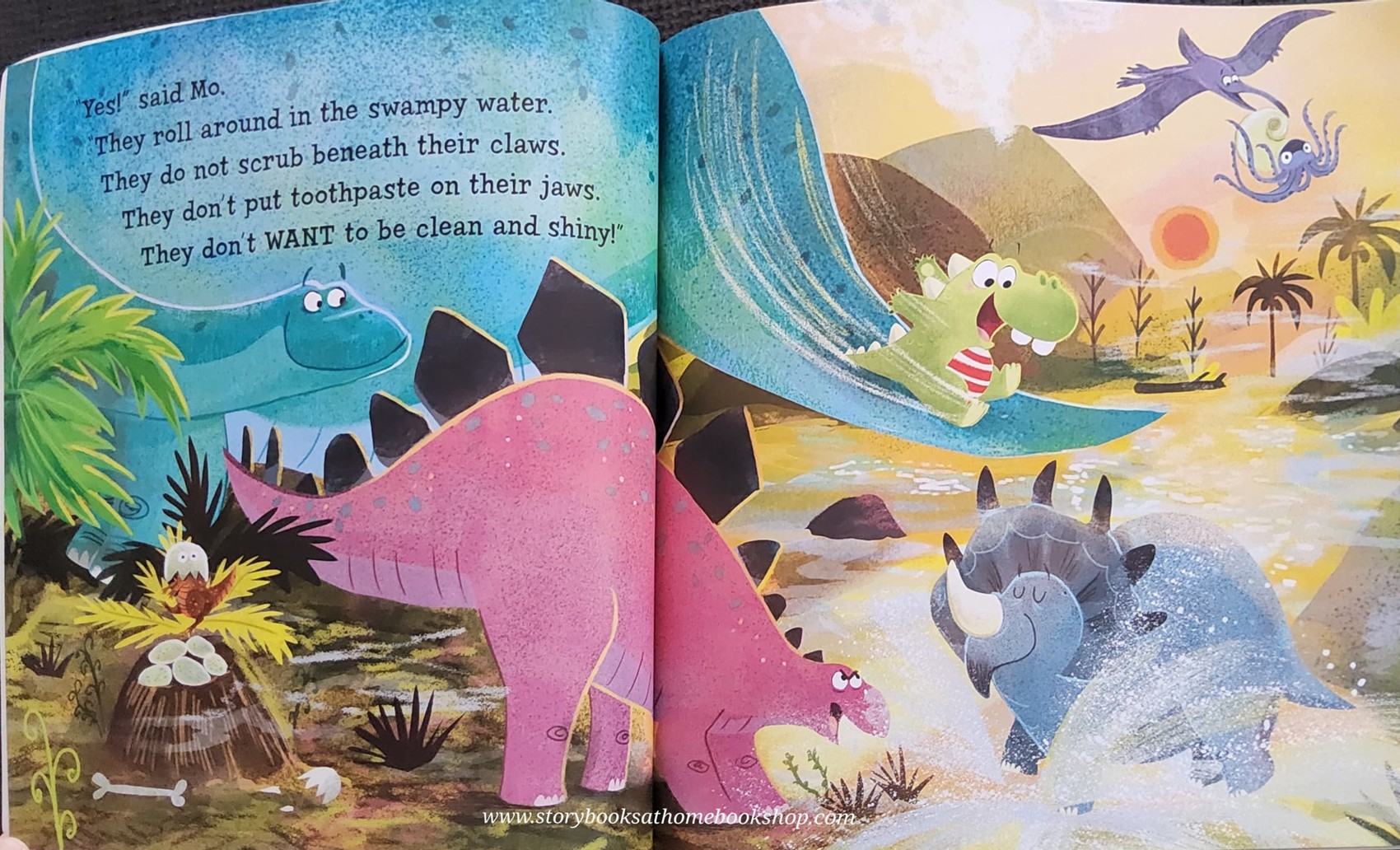 หนังสือนิทานปกอ่อน** 🍅🍓DINOSAURS DON'T HAVE BEDTIMES!