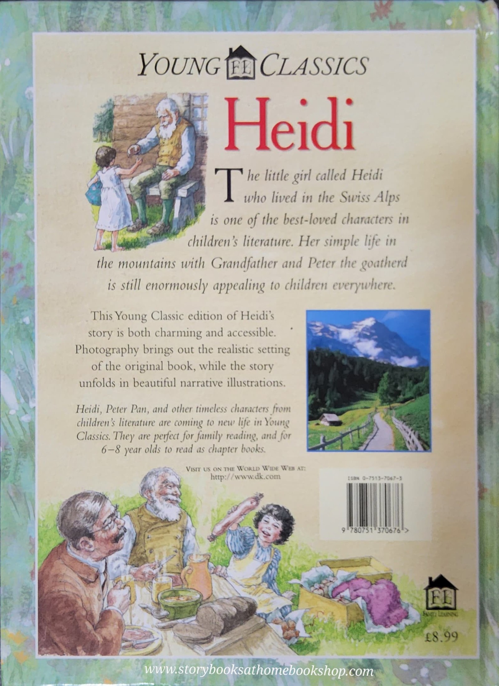 หนังสือนิทานปกแข็ง ** ♥️YOUNG CLASSIC:HEIDI