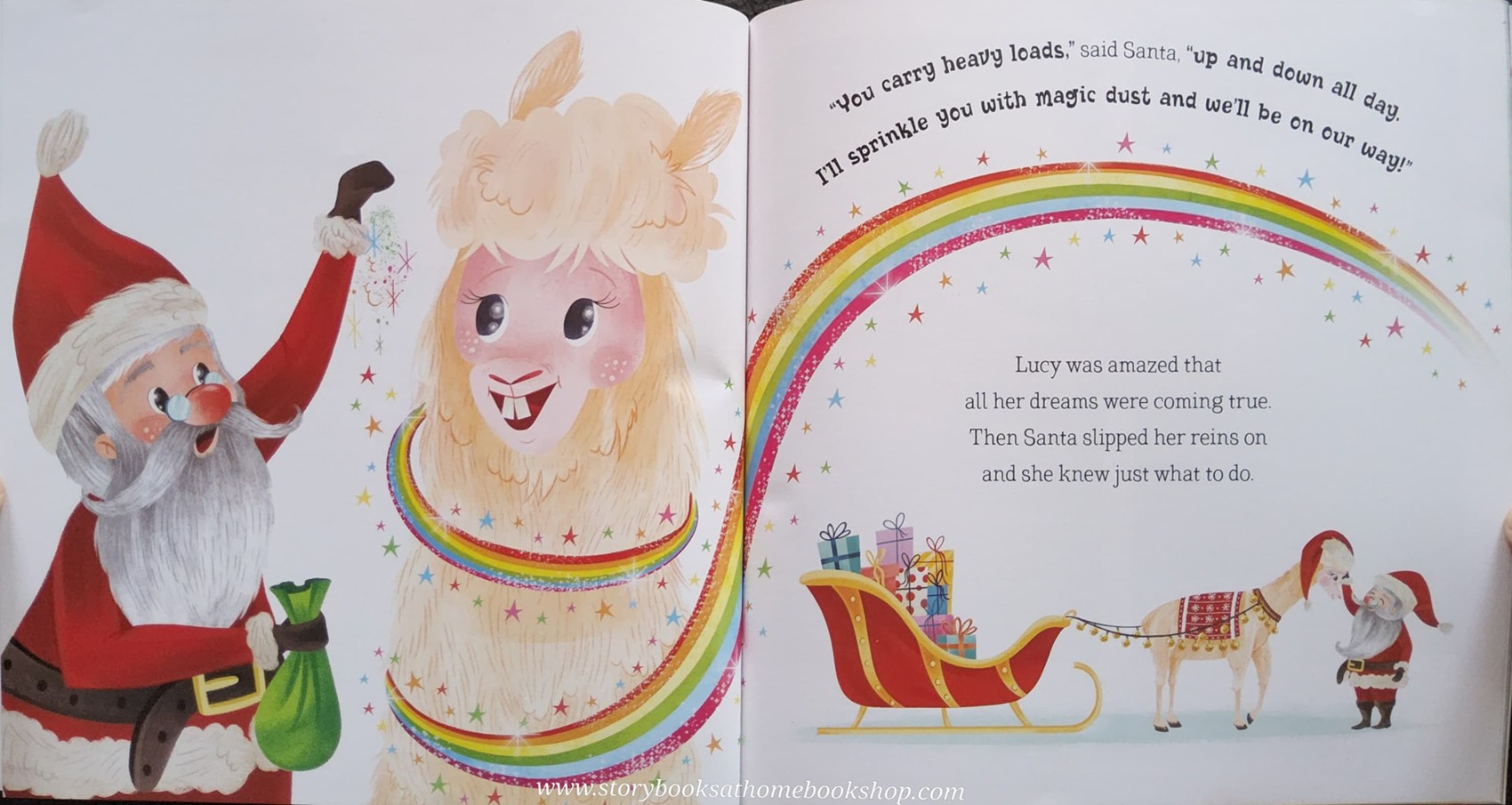 หนังสือนิทานปกอ่อน** 🍅🍓Christmas Llama by STEPHANIE MOSS