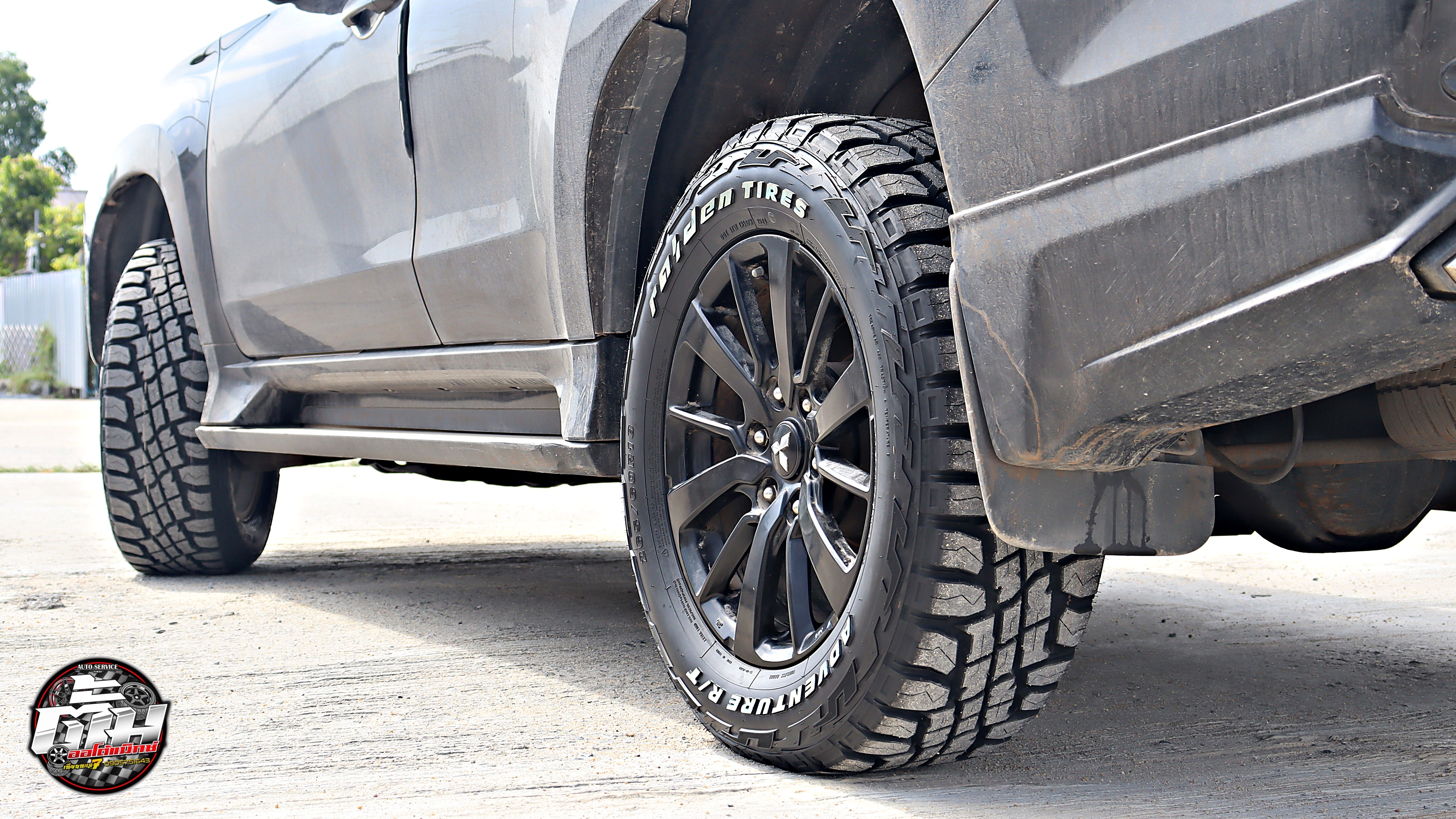 MITSUBISHI PAJERO Sport เปลี่ยนยาง Raiden Tires Adventure R/T 265/60R18 114T