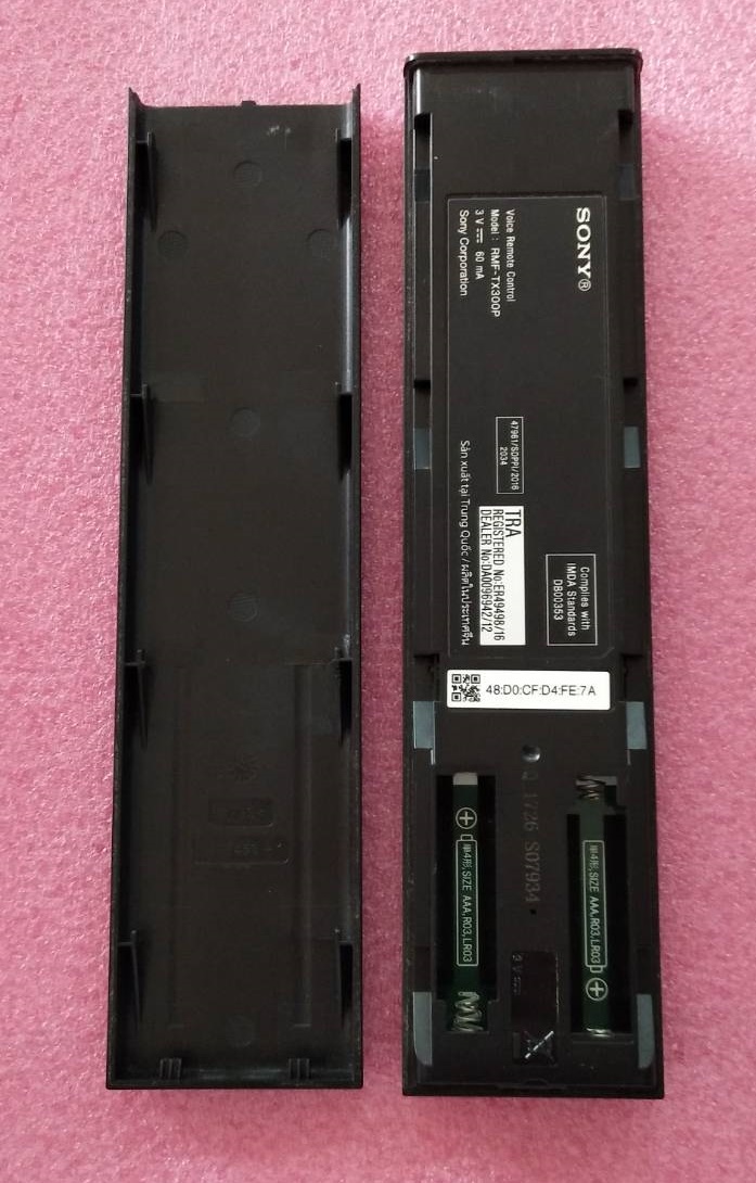 รีโมททีวี โซนี่ SONY ของแท้มือสองมากับเครื่อง ใช้กับรุ่นที่รีโมทเหมือนกัน