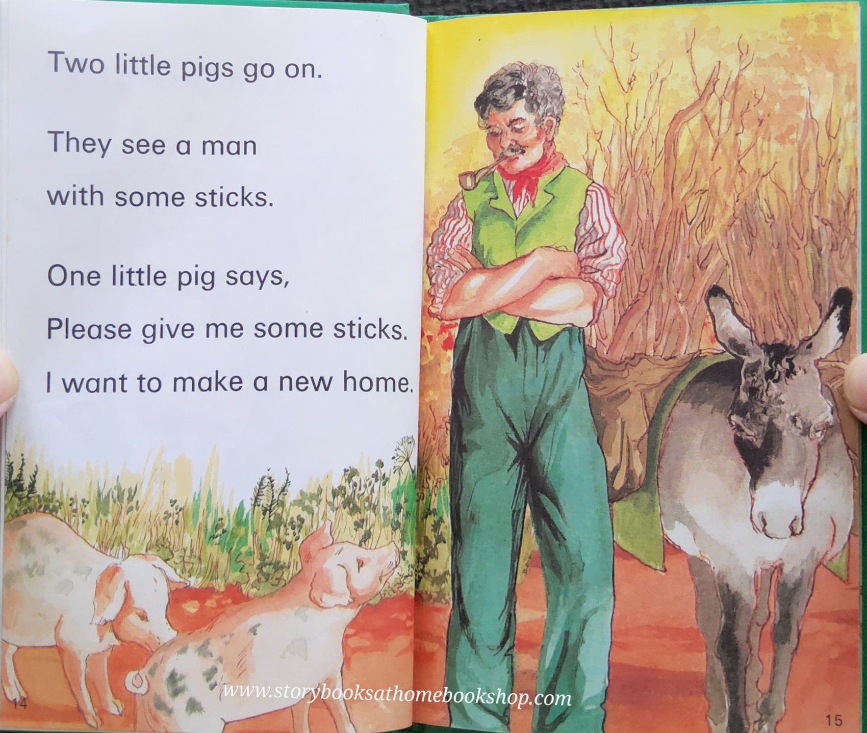 หนังสือนิทานปกแข็ง** 🍅READ IT YOURSELF:THREE LITLE PIGS