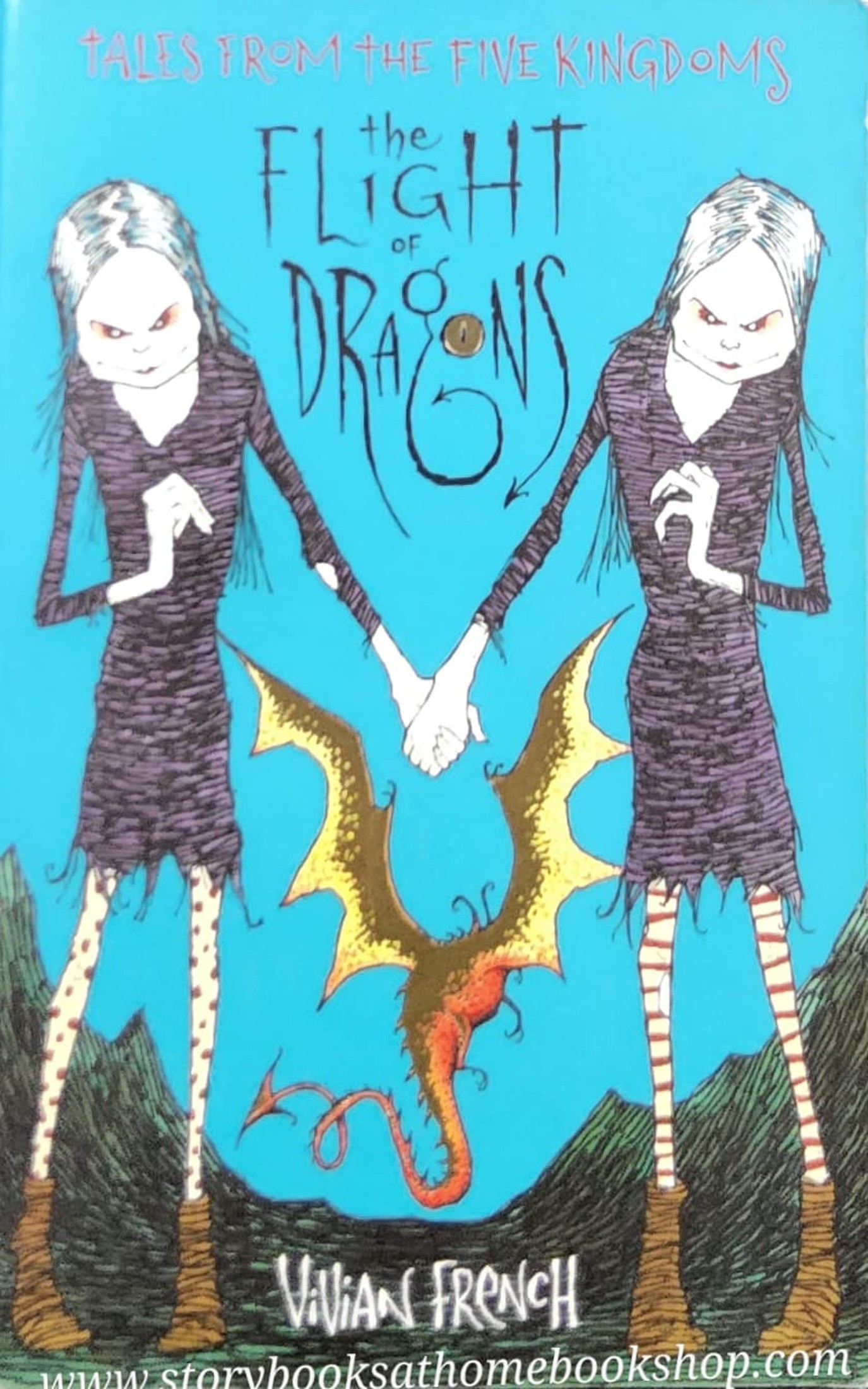 วรรณกรรมเยาวชน ** **หนังสือนิทานปกอ่อน** 🍅🍅TALES FROM THE FIVE KINGDOMS THE FLIGHT OF DRAGONS BY VIVIAN FRENCH