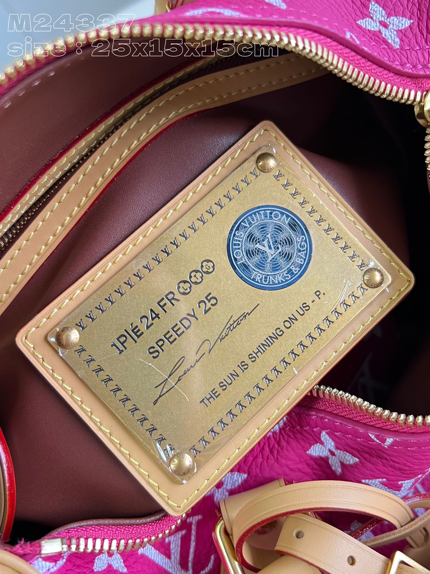 [Pre-order]กระเป๋าหลุยส์ วิตตอง รุ่นSpeedy P9 Bandoulière 25 หนัง Canvas M24425 - Handbags เกรด VIP คุณภาพที่ดีที่สุด