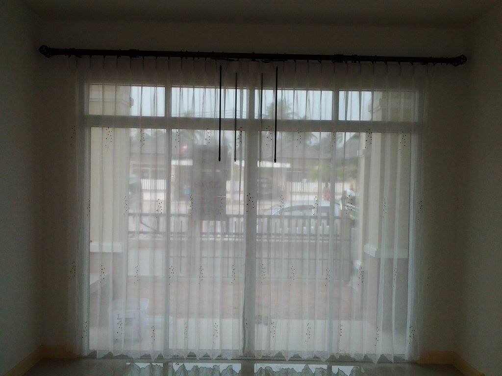 รวมตัวอย่างผ้าม่านโปร่งแสง ผ้าม่านโปร่งที่เคยติดตั้งในโครงการต่างๆ