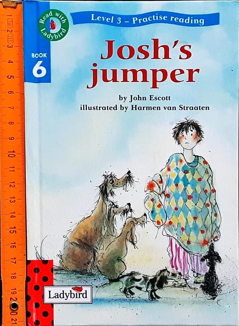 หนังสือนิทานเด็ก ปกแข็ง ภาษาอังกฤา 🍅🍓 Read with Ladybird L.3: Josh's jumper/Used สภาพ 80-90%