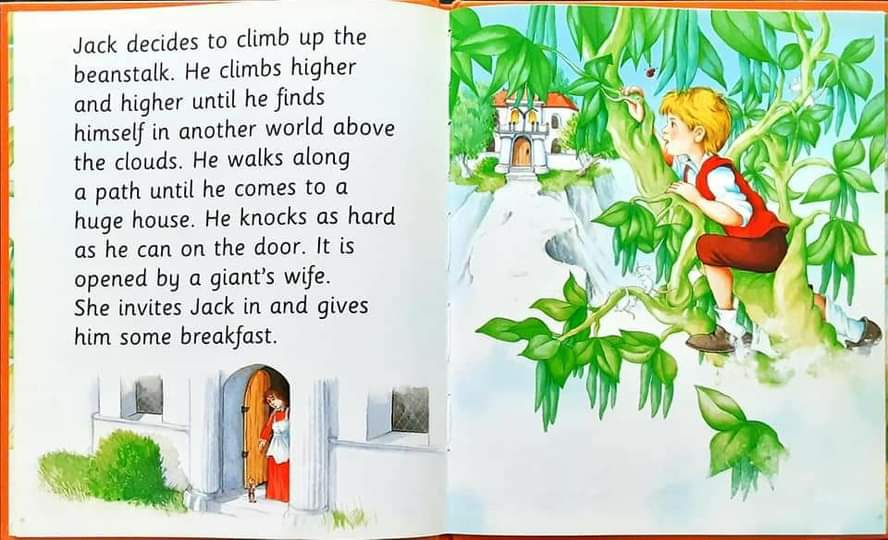 หนังสือนิทานปกแข็ง** 🍅🍓JACK AND THE BEANSTALK