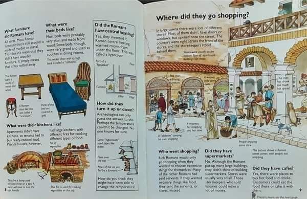 Knowledge Book** ð
ðUsborne Starting Point History Who were the Roman?