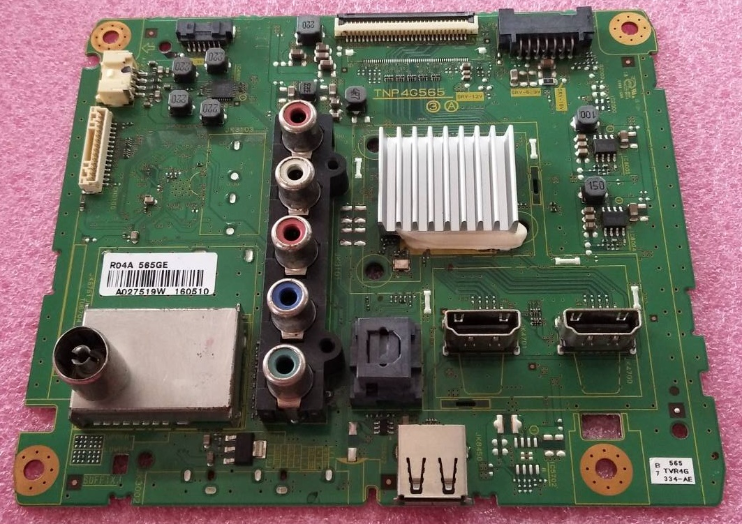 Main Board Panasonic (เมนบอร์ดพานาโซนิค) อะไหล่แท้/มือสองพร้อมใช้งาน ใช้กับรุ่น TH-32D400T พาร์ทบอร์ด TNP4G565