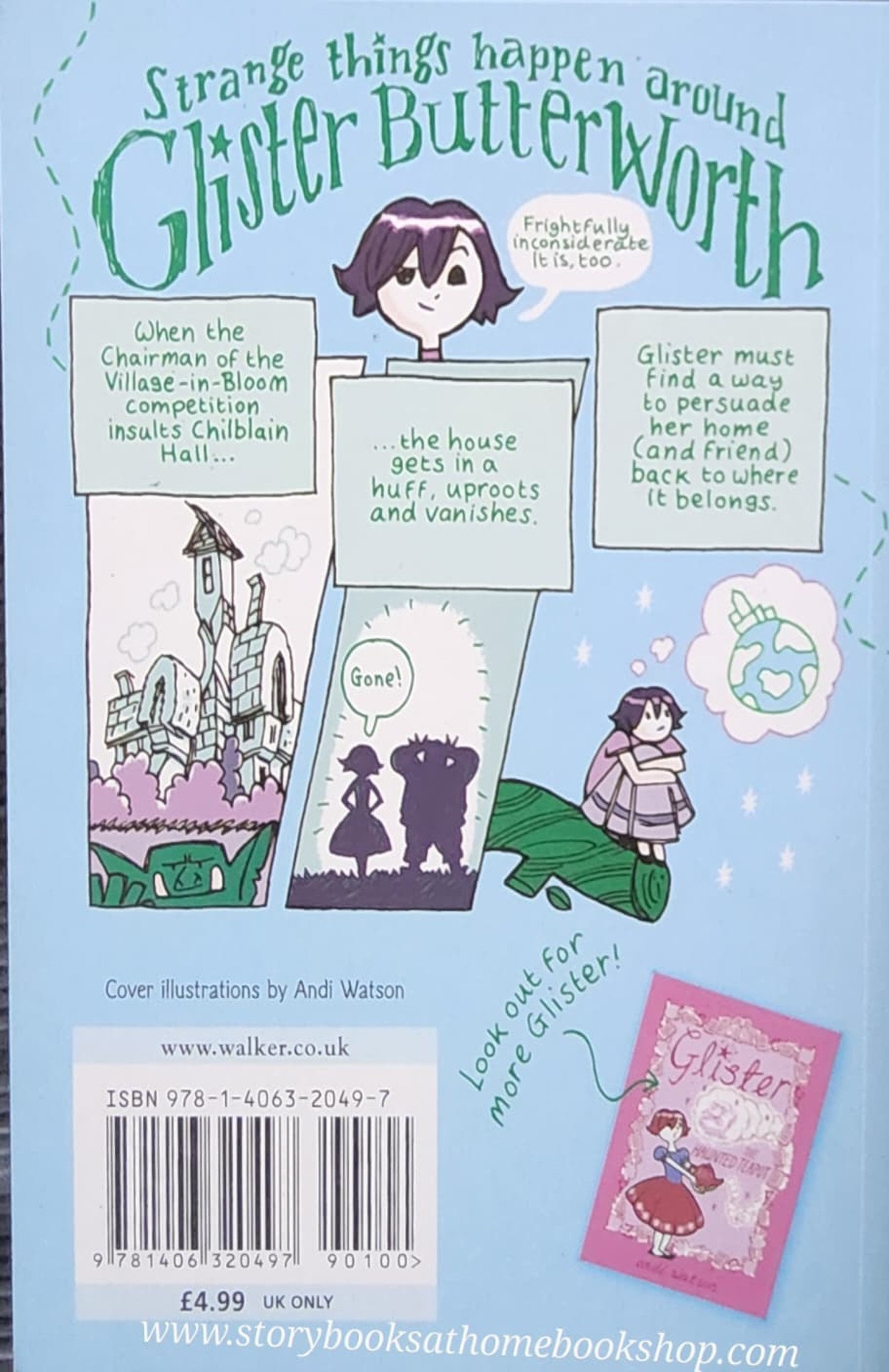 วรรณกรรมเยาวชน** **GRAPHIC NOVEL** 🍅🍅GLISTER THE HOUSE HUNT BY ANDI WATSON