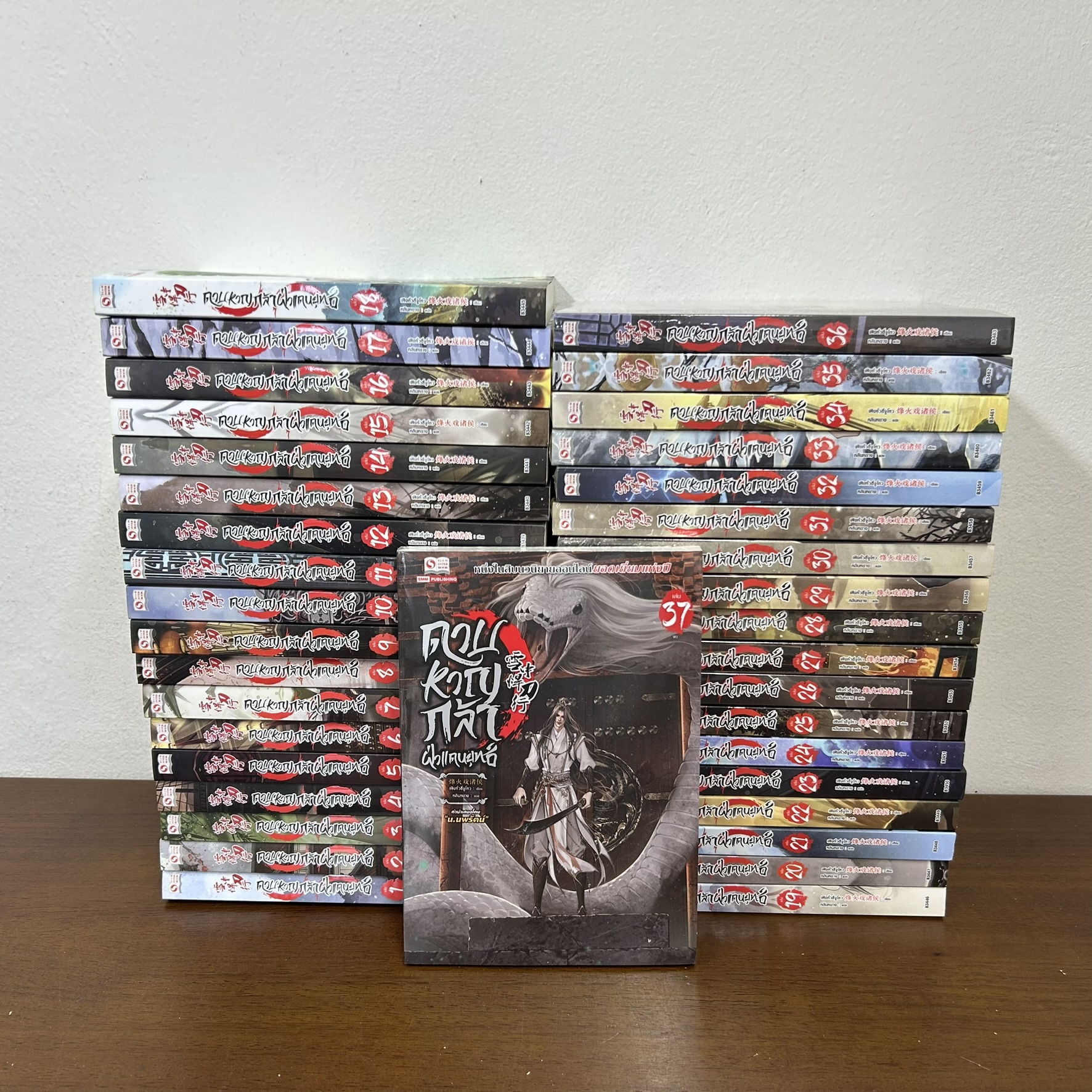 ดาบหาญกล้าฝ่าแดนยุทธ์ เล่ม 1-37 ... เฟิงหั่วซี่จูโหว (มือสอง) นิยาย แปลจีน กำลังภายใน