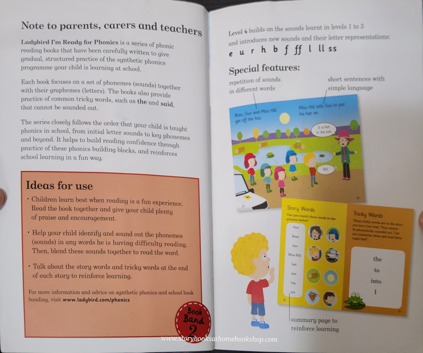 หนังสือนิทานปกอ่อน** 🍅🍓LADYBIRD I'M READY... FOR PHONICS:HUFF! PUFF! RUN!