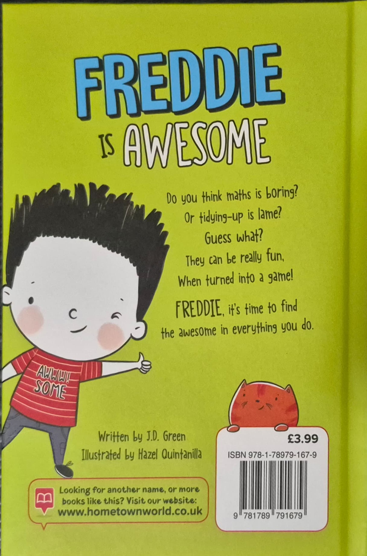 หนังสือนิทานปกแข็ง** 🍅🍓FREDDIE IS AWESOME