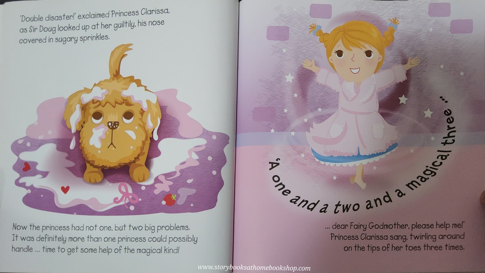 หนังสือนิทานปกอ่อน** 🍅🍓A BIG DAY FOR LITTLE PRINCESS BY ELLIE WHATTOH