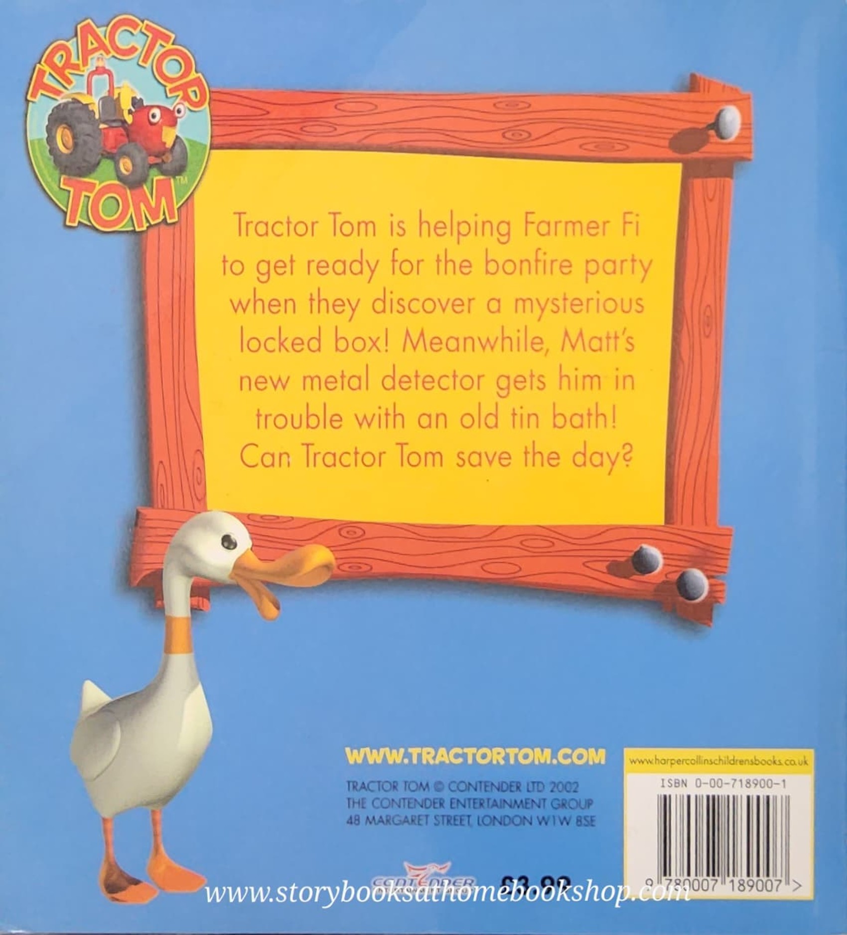 หนังสือนิทานปกอ่อน** 🍅🍓TRACTOR TOM:TREASURE TRAIL