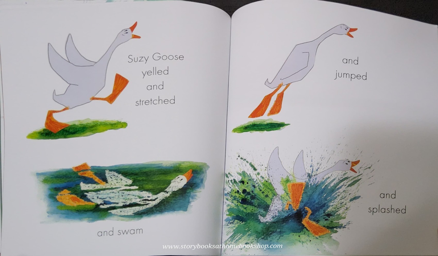 หนังสือนิทานปกอ่อน** 🍓🍓SILLY SUZY GOOSE BY PETR HORACEK