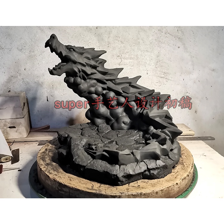 อากาสึมะ เซ็นนิตสึ โมเดล งานเรซิ่น ฐานเอฟเฟค(มีไฟ) ดาบพิฆาตอสูร GK Resin Model Demon Slayer Agatsuma Zen'itsu Light Base