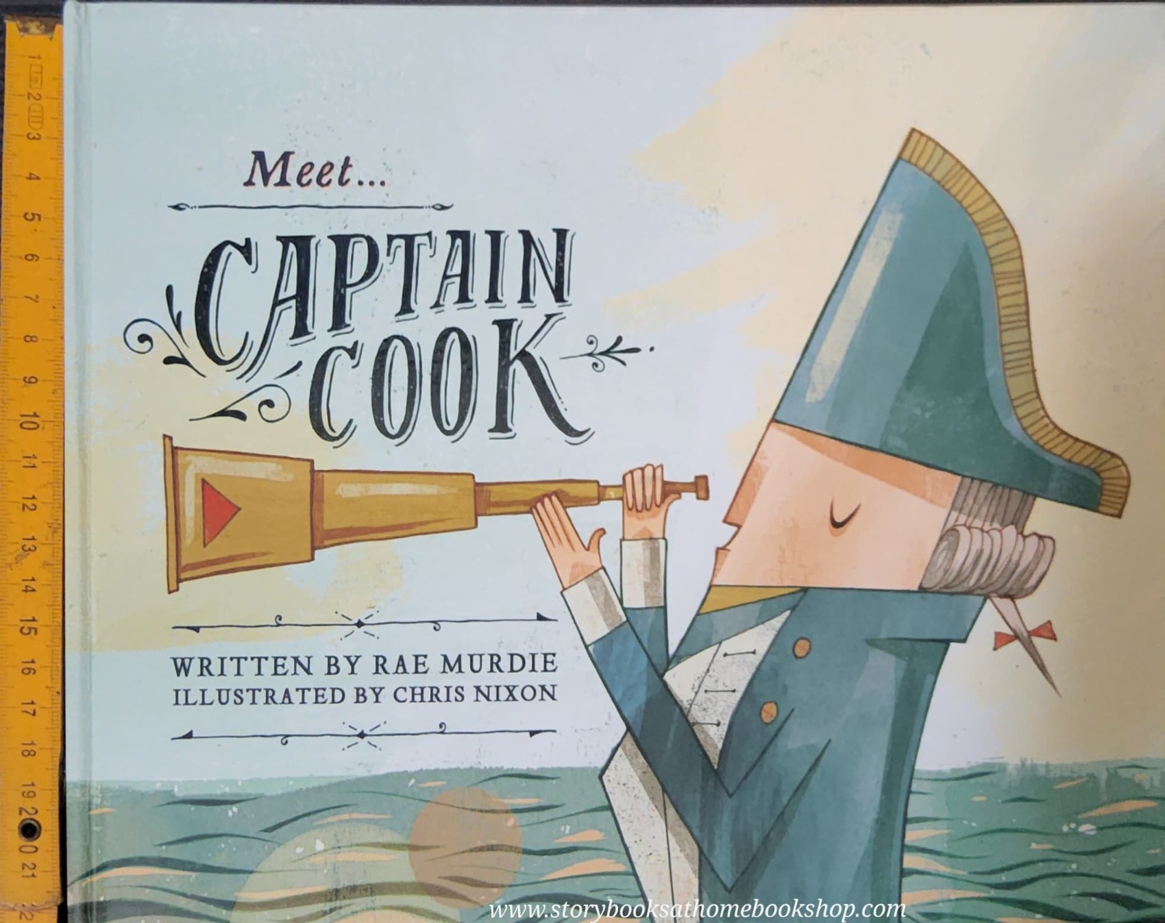 หนังสือนิทานปกแข็ง** 🍅🍓MEET CAPTAIN COOK BY RAE MURDIE