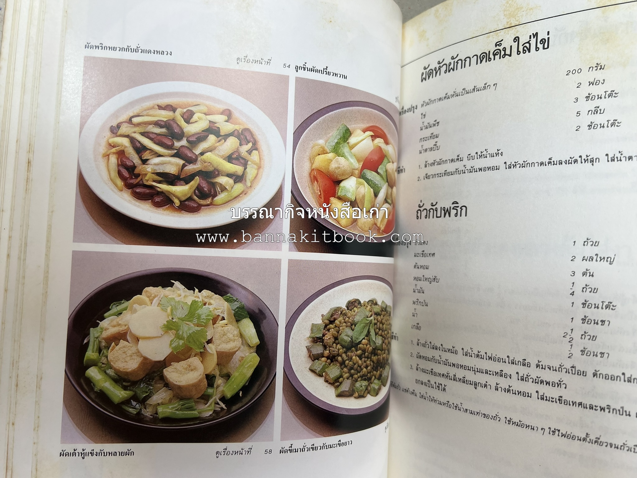 อาหารมังสวิรัติ โดย : อาจารย์ศรีสมร คงพันธุ์ - อาจารย์มณี สุวรรณผ่อง.
