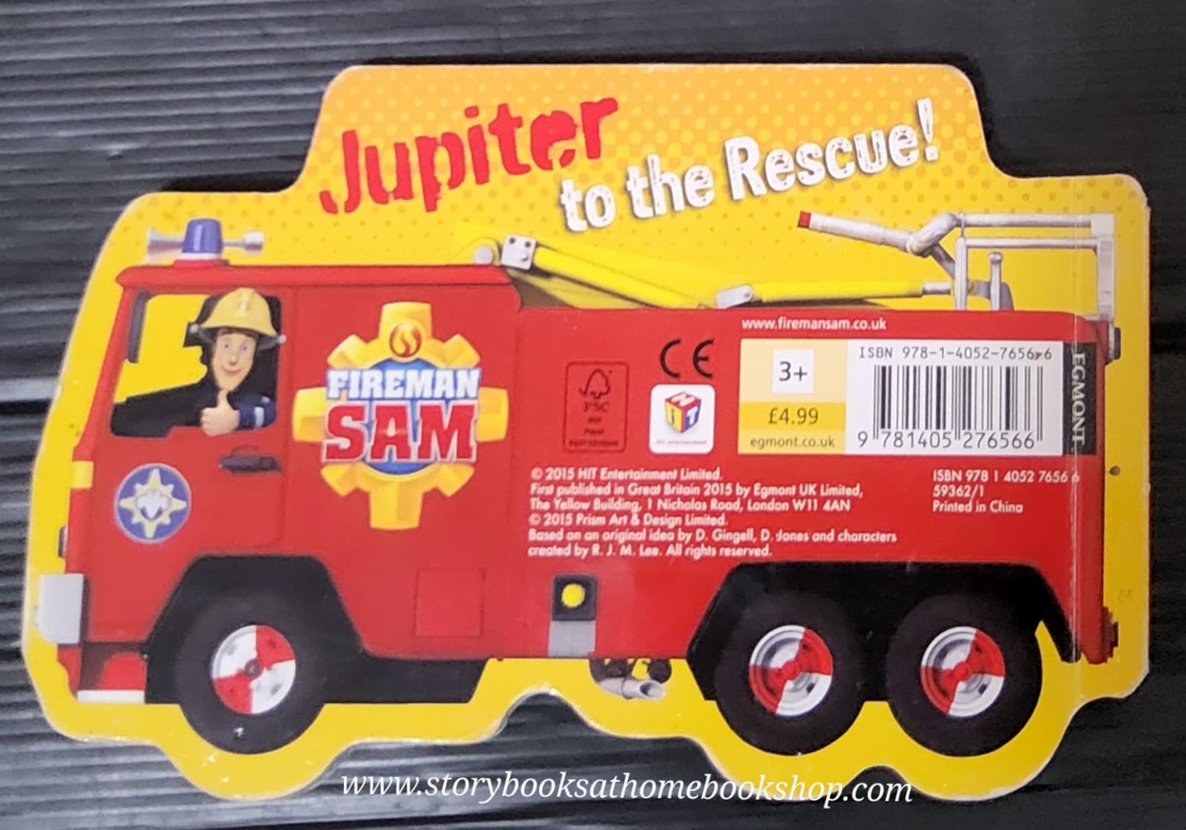 BOARD BOOK** ♥️FIREMAN SAM:JUPITER TO THE RESCUE!