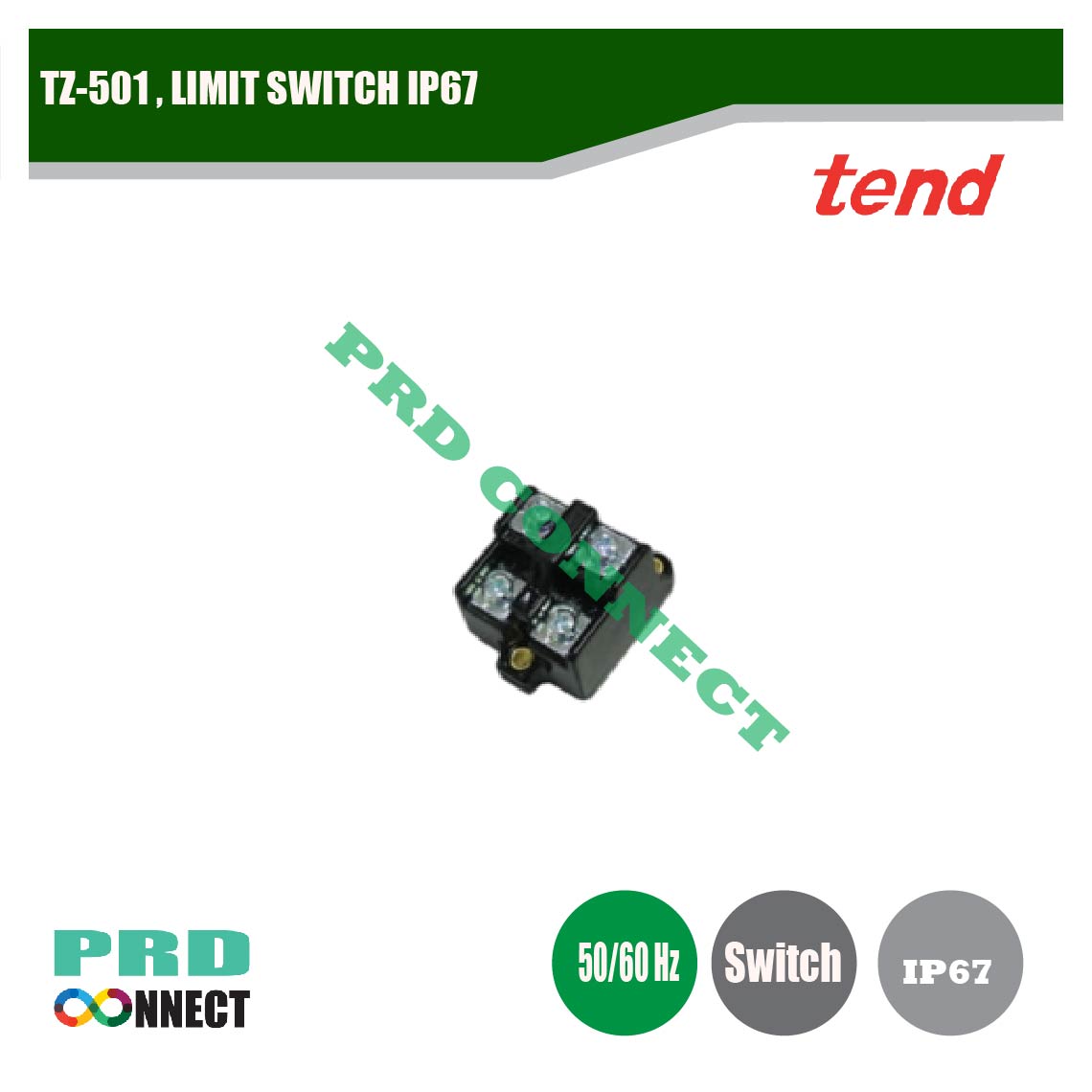 TZ-501 , LIMIT SWITCH IP67, TEND