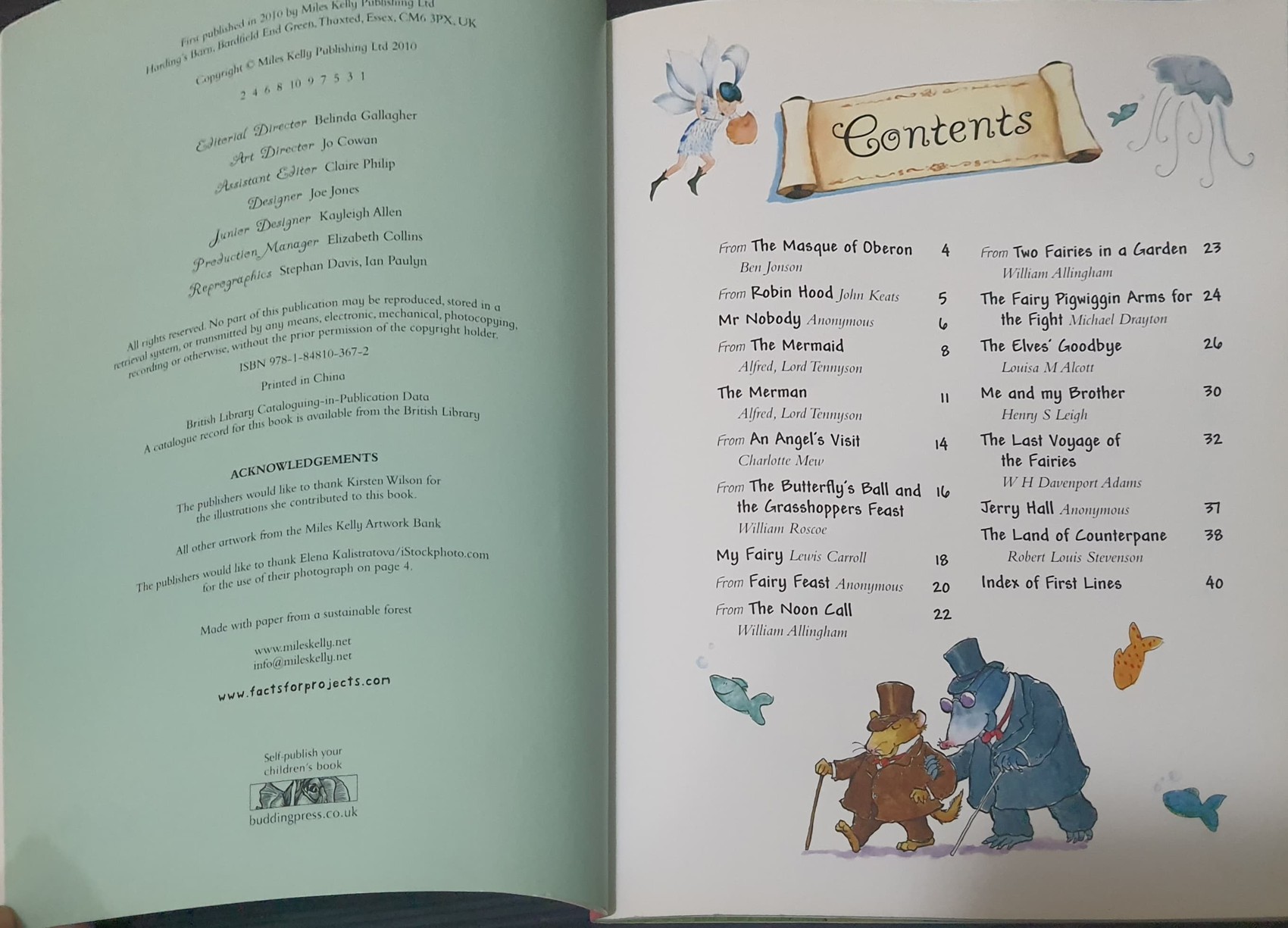 หนังสือนิทานปกแข็ง ** ♥️THE LAND OF COUNTERPANE AND OTHER POEMS