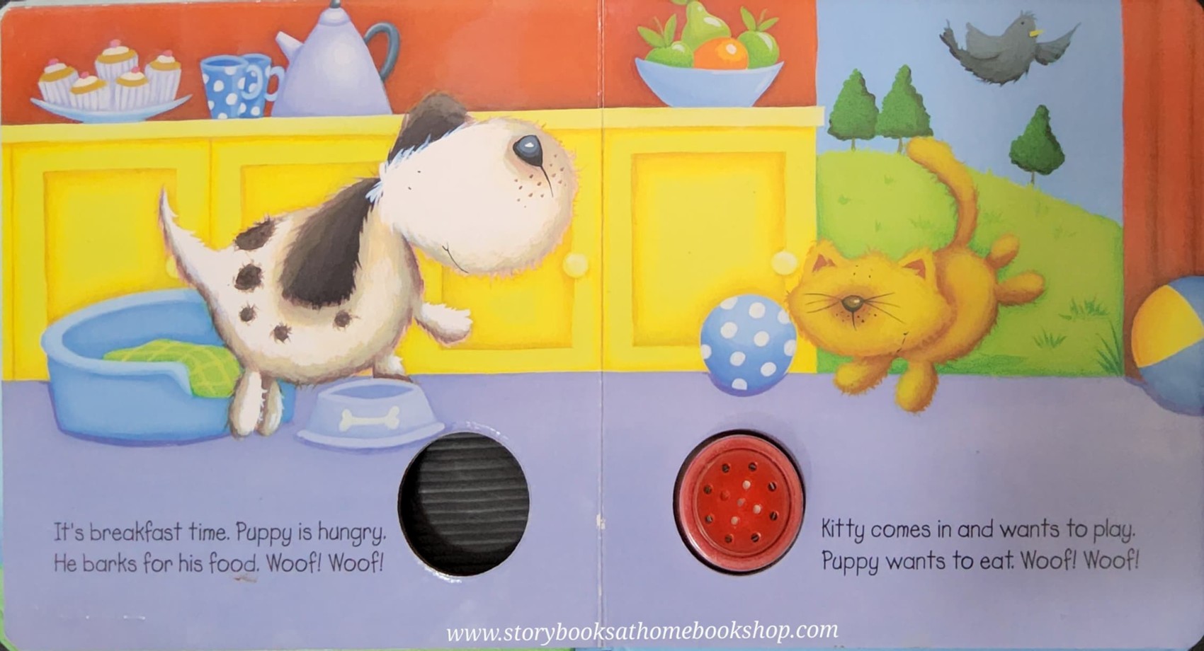 SOUND BOARD BOOK** 🍅🍓WOOF!