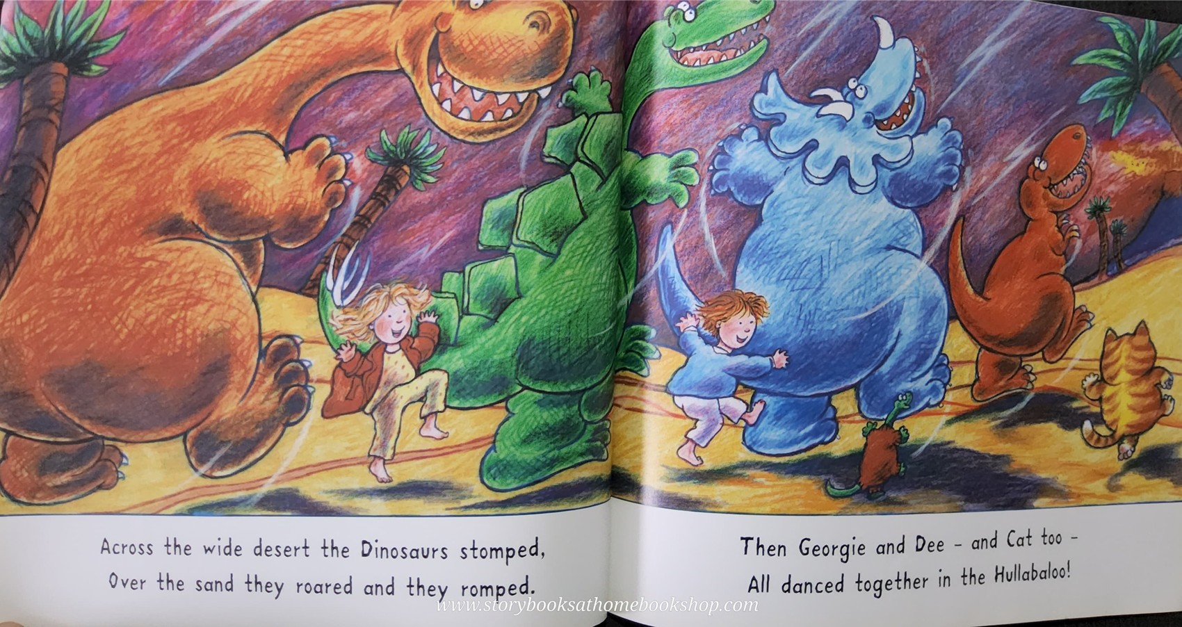 หนังสือนิทานปกอ่อน** 🍅🍓THE DANCE OF THE DINOSAURS