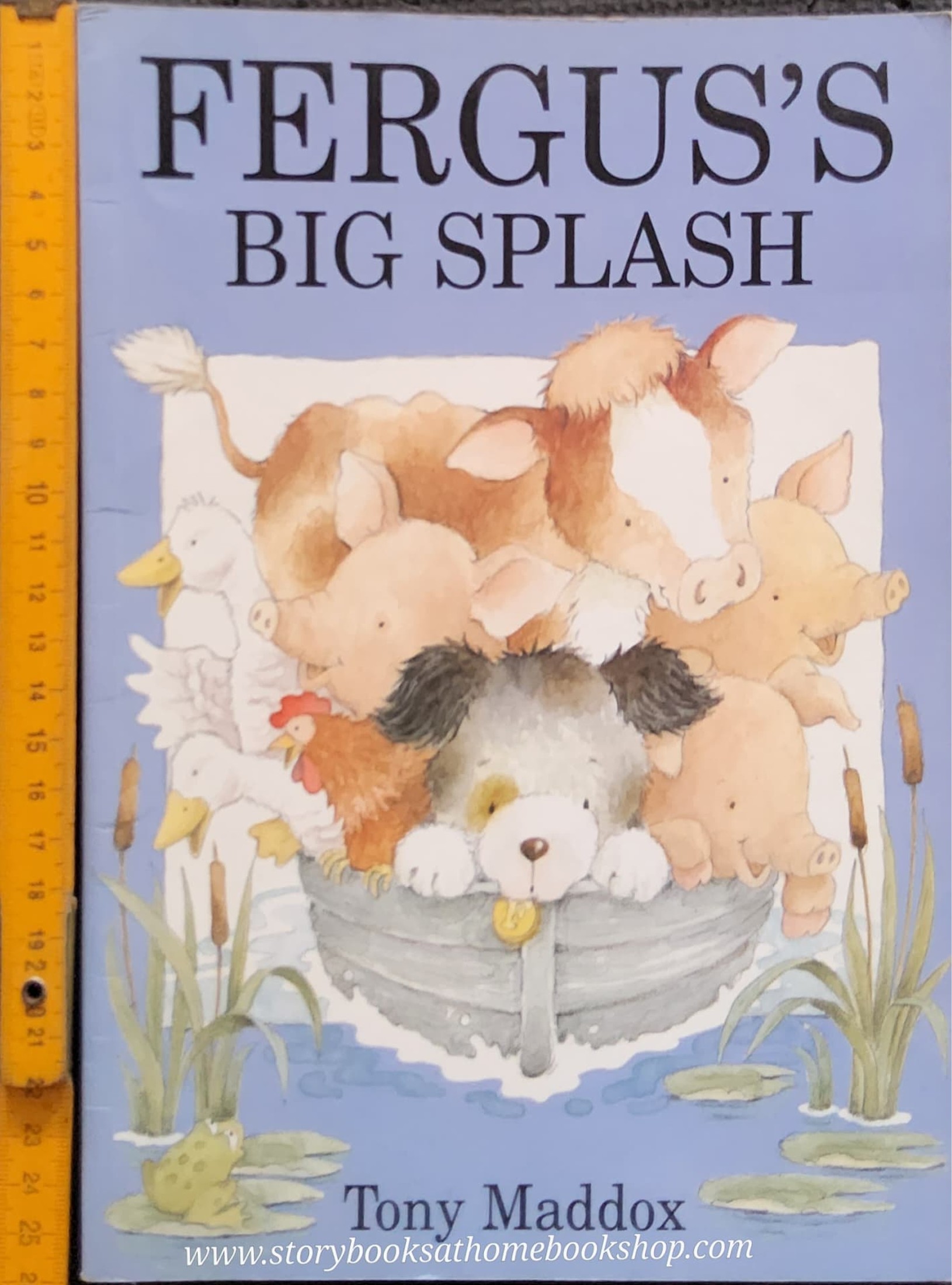 หนังสือนิทานปกอ่อน ** 🍅🍓 FERGUS'S BIG SPLASH
