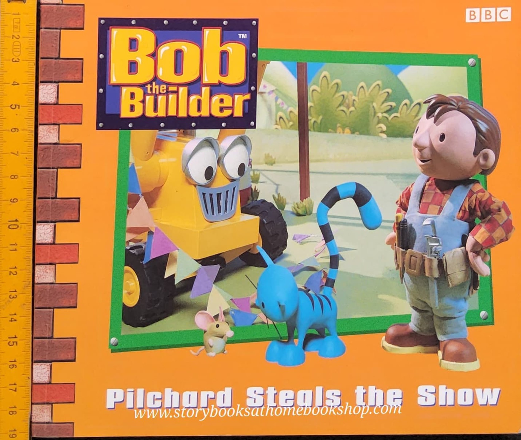 หนังสือนิทานปกอ่อน** 🍅🍓BOB THE BUILDER PILCHARD STEALS THE SHOW
