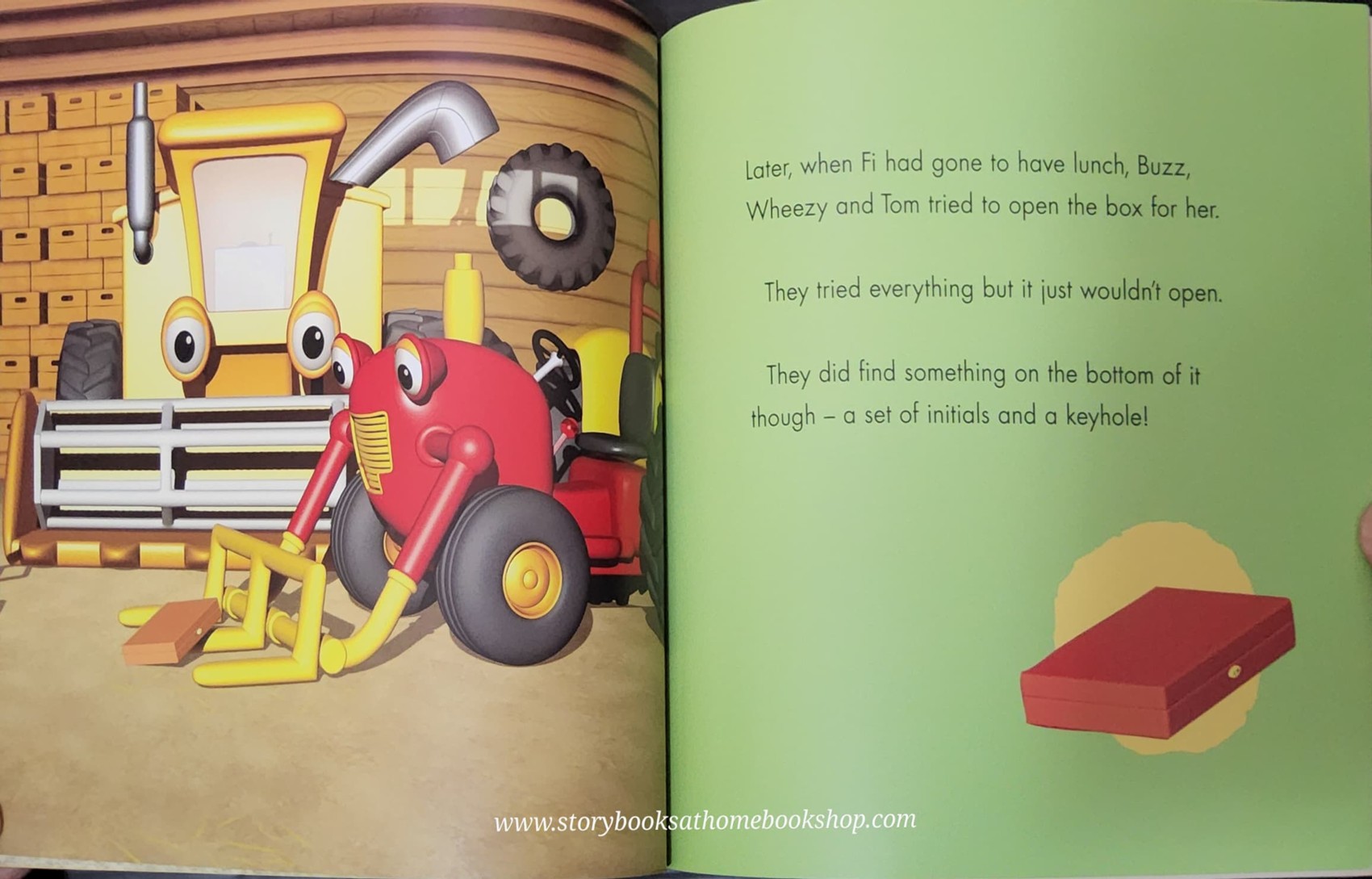 หนังสือนิทานปกอ่อน** 🍅🍓TRACTOR TOM:TREASURE TRAIL