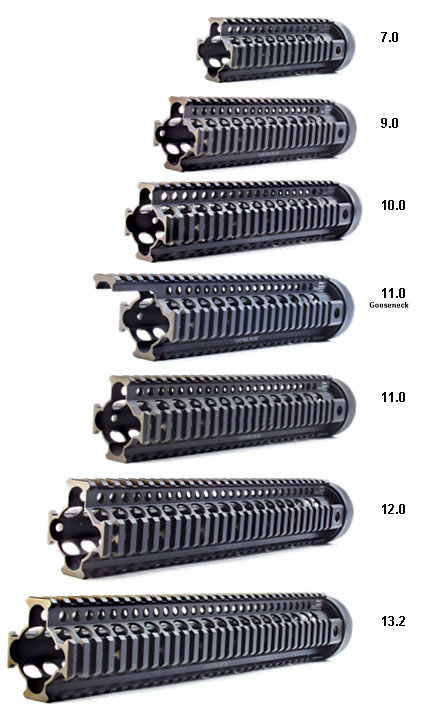 LaRue Tactical - Quad Rail Handguard 13.2" (โรงงานเลิกผลิตแล้ว) (LOGO เก่าปี 2004)