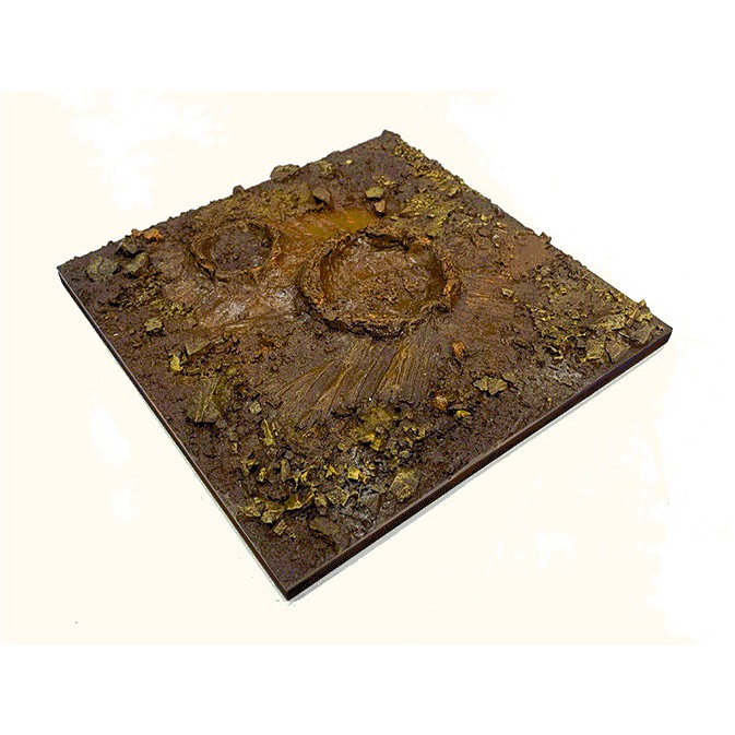 ฉากพื้นผิวดวงดาว ไดโอราม่า งานเรซิ่น GK Resin Diorama Planet Ground