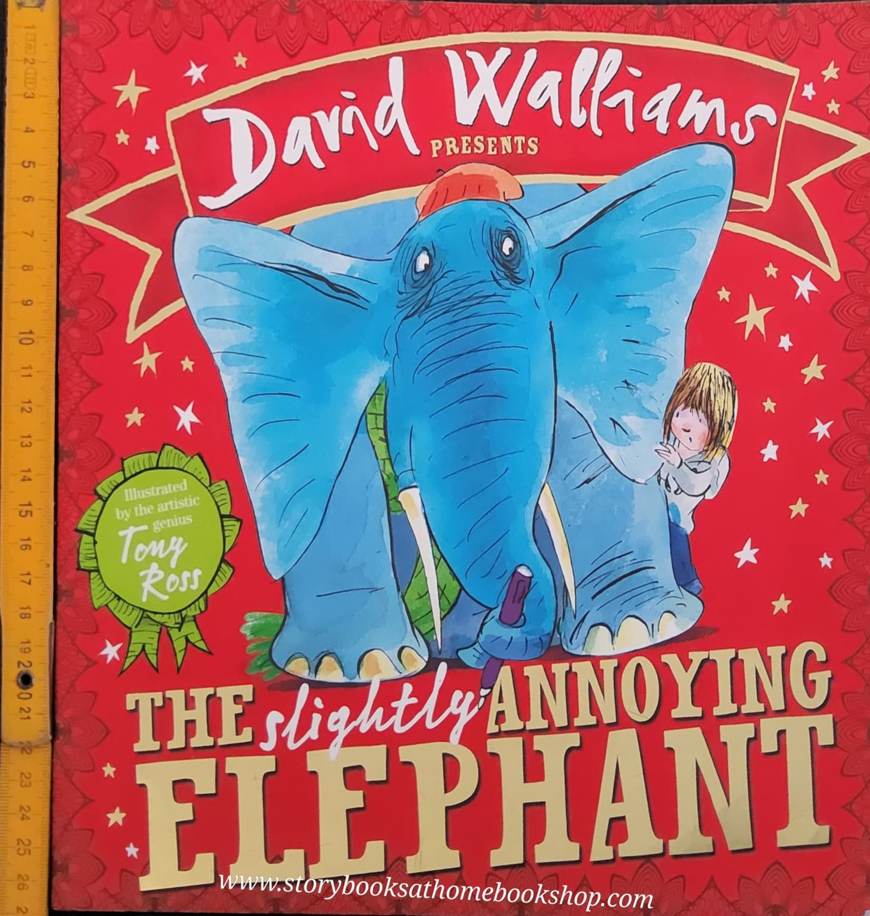 หนังสือนิทานปกอ่อน** 🍅🍅THE SLIGHTLY ANNOYING ELEPHANT BY DAVID WALLIAMS