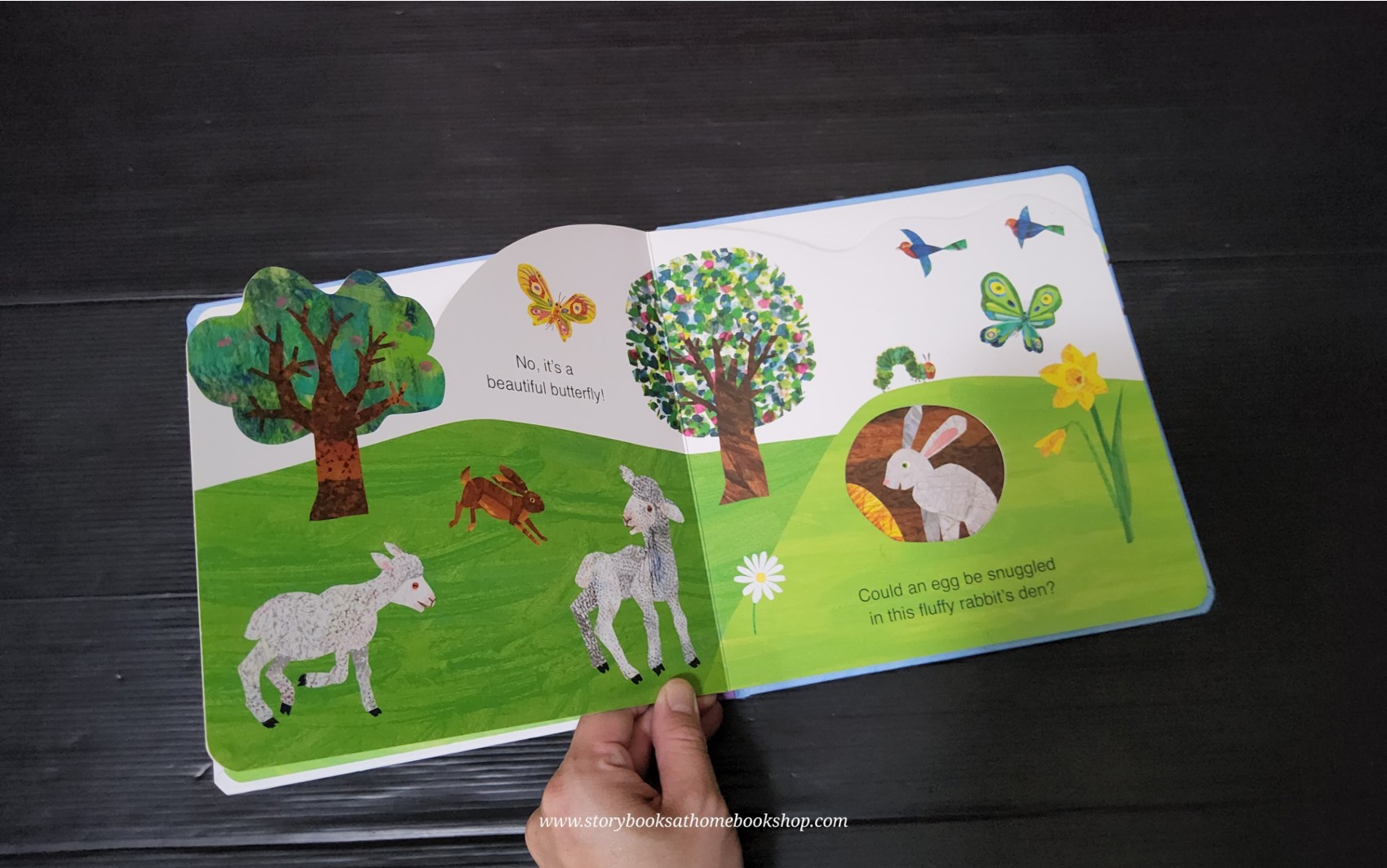 PEEP-THROUGH BOARD BOOK** ♥️THE VERY HUNGRY CATERPILLAR'S ESTER SURPRISE BY ERIC CARLE